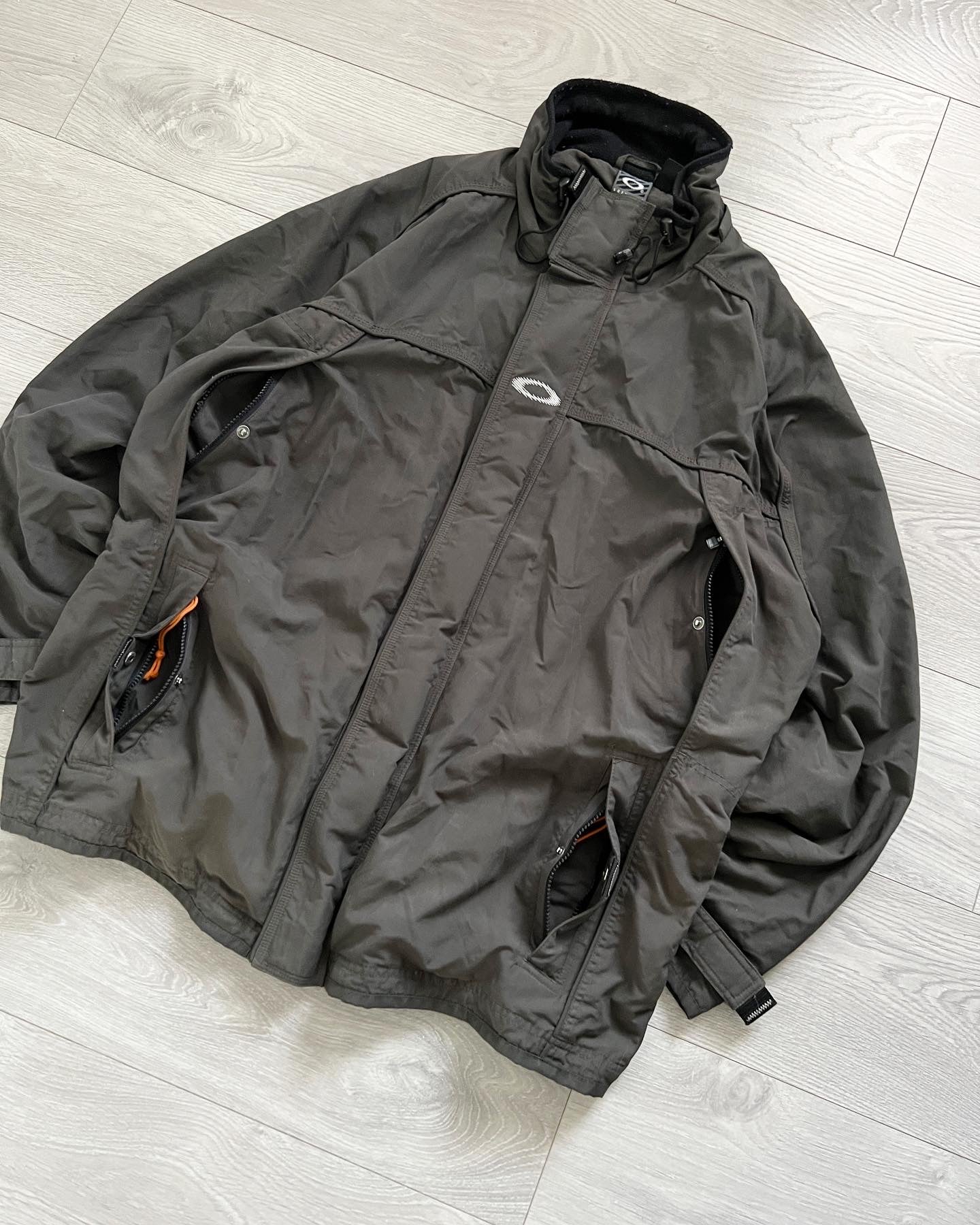 【希少】90s 00s oakley shell jacket シェルジャケットスノボウェア