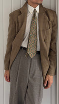 Giorgio Armani 1980s 2B Wool Blend Unlined Sport Jacket Blazer - Size M
