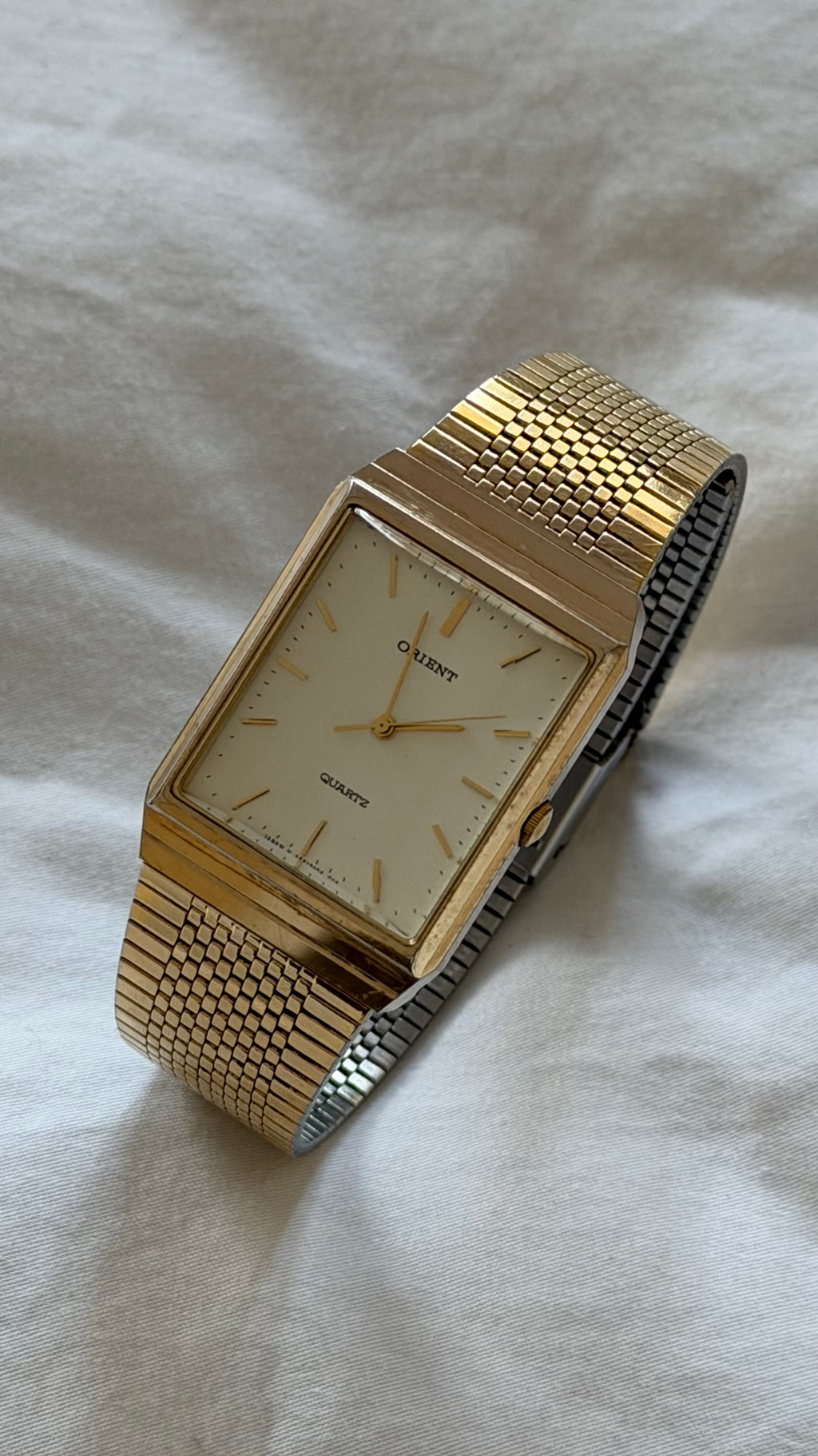 Orient 1990s Mesh Band Watch