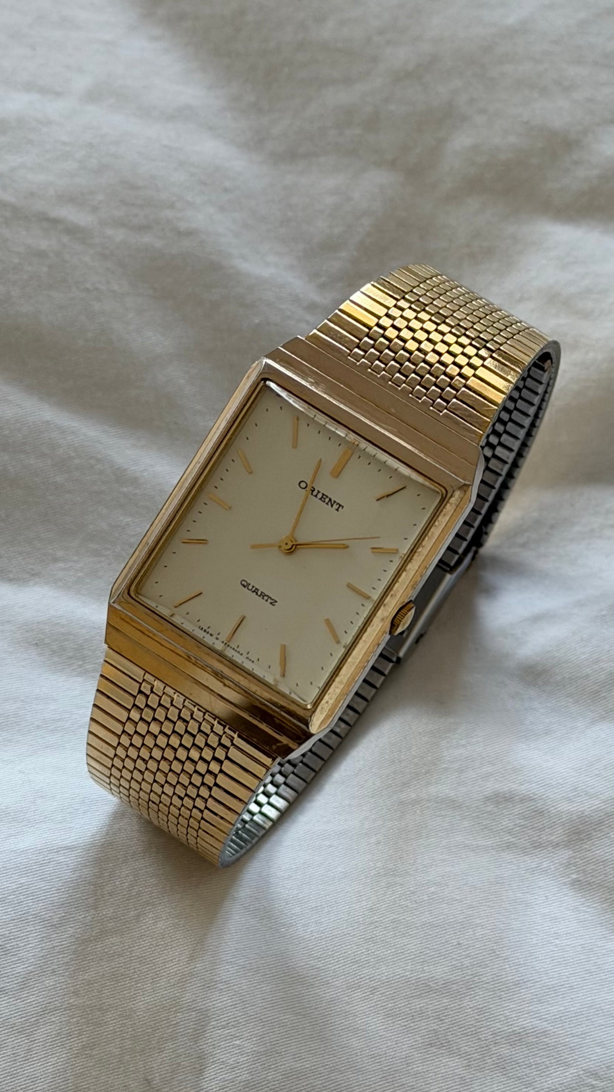 Orient 1990s Mesh Band Watch