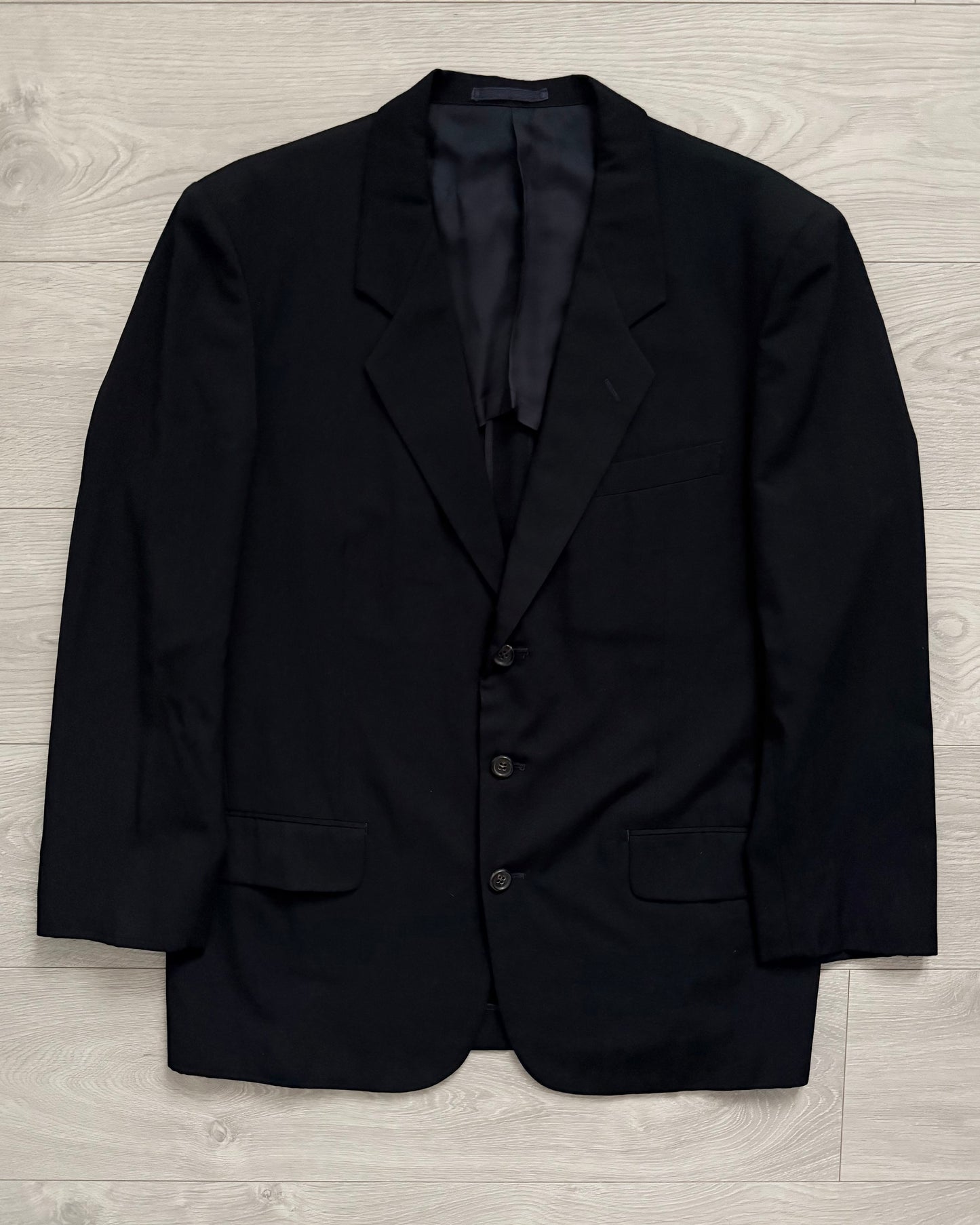 Comme Des Garcons Homme Deux 1988 Pleated Wool Suit - M Jacket / 32" Waist