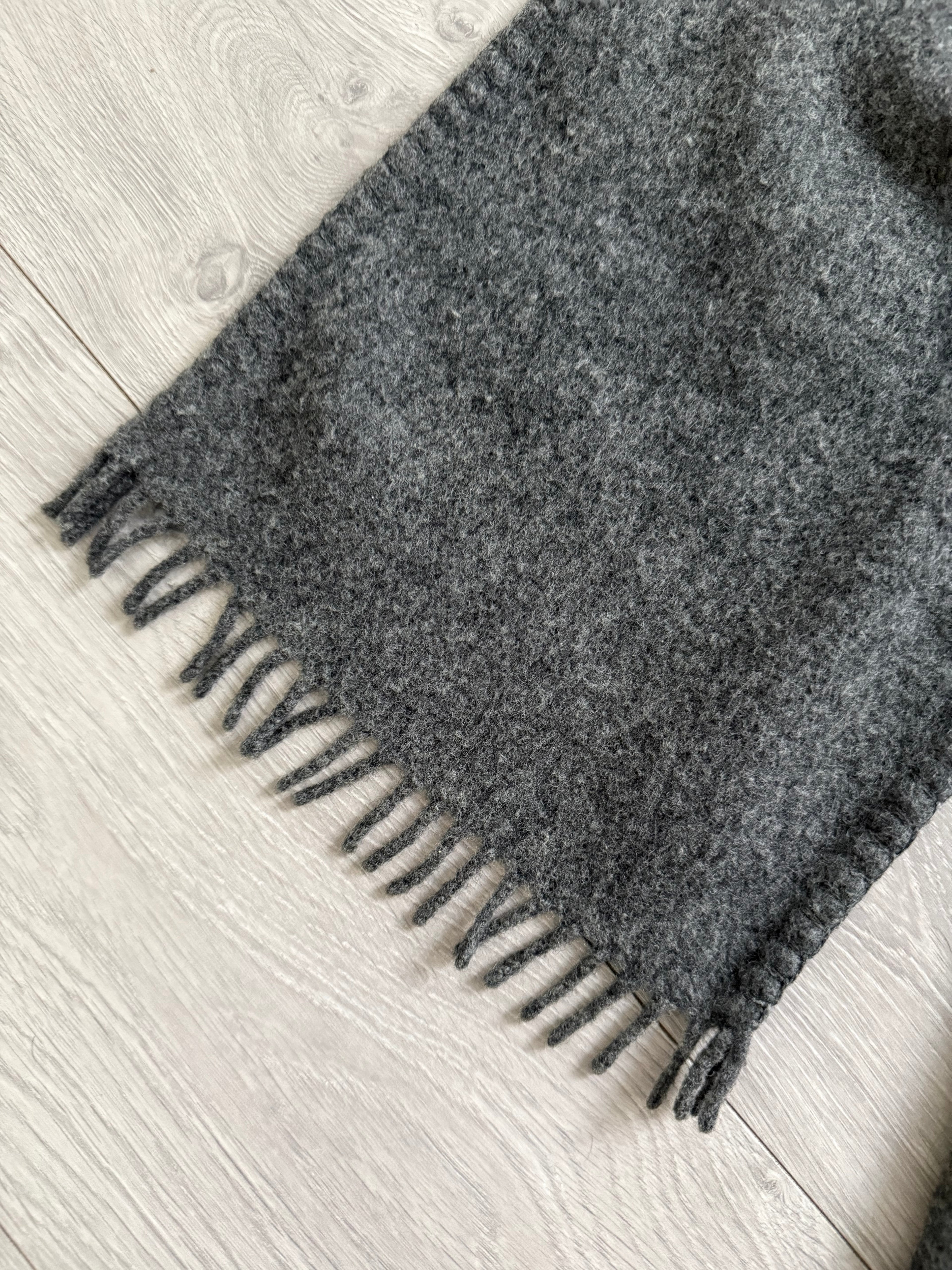 Jil Sander by Raf Simons Wool Scarf Made in Scotland
