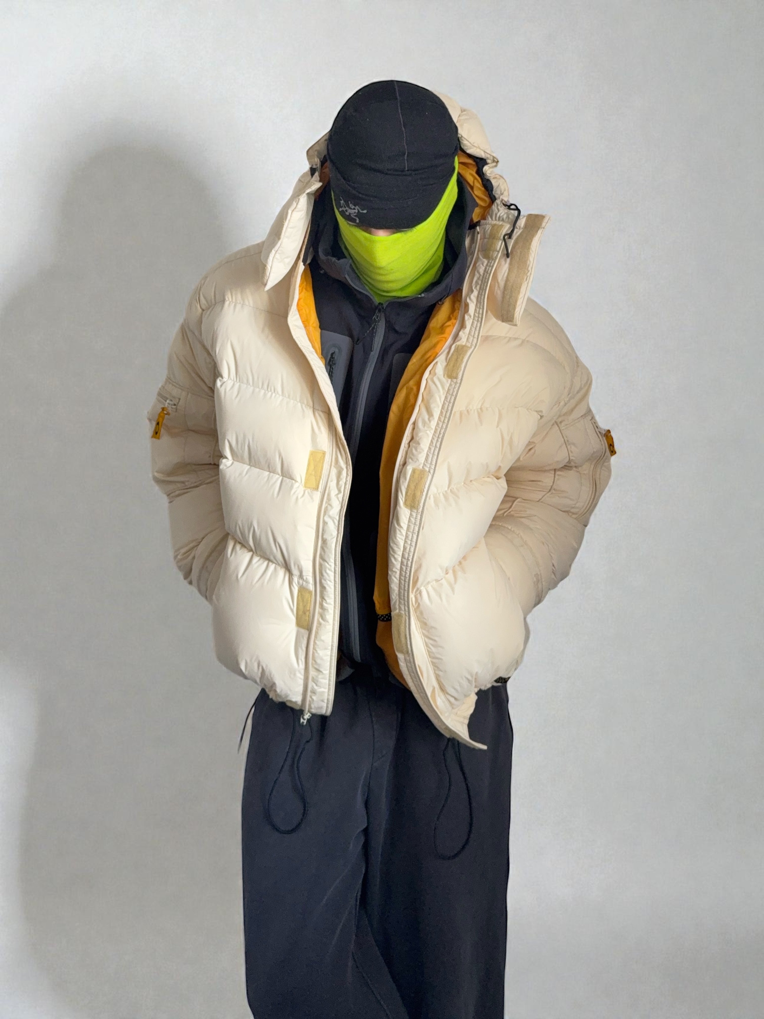 Oakley Software 2006 Technical White Down Puffer Jacket - Size L