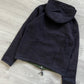 Comme Des Garcons Homme 2012 Reversible Heavyweight Logo Hooded Jacket - Size S