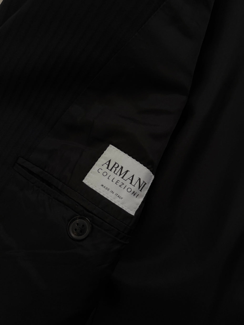 Armani 1990s Pleated Wool Suit  - Size L Jacket / 34" Waist