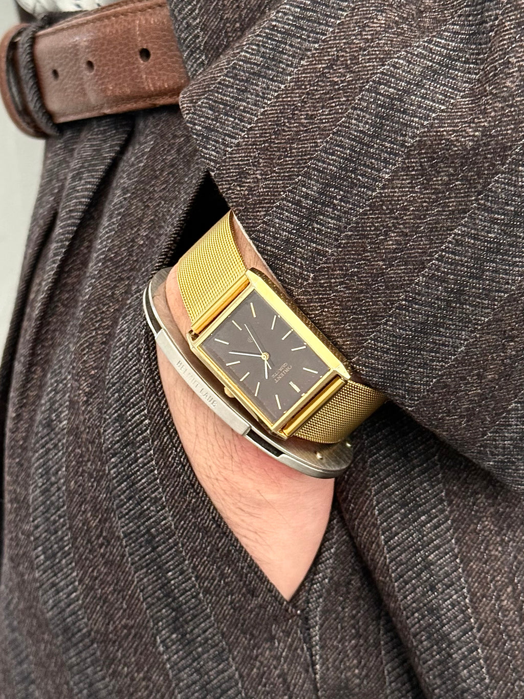 Orient 1990s Chandor Mesh Band Watch