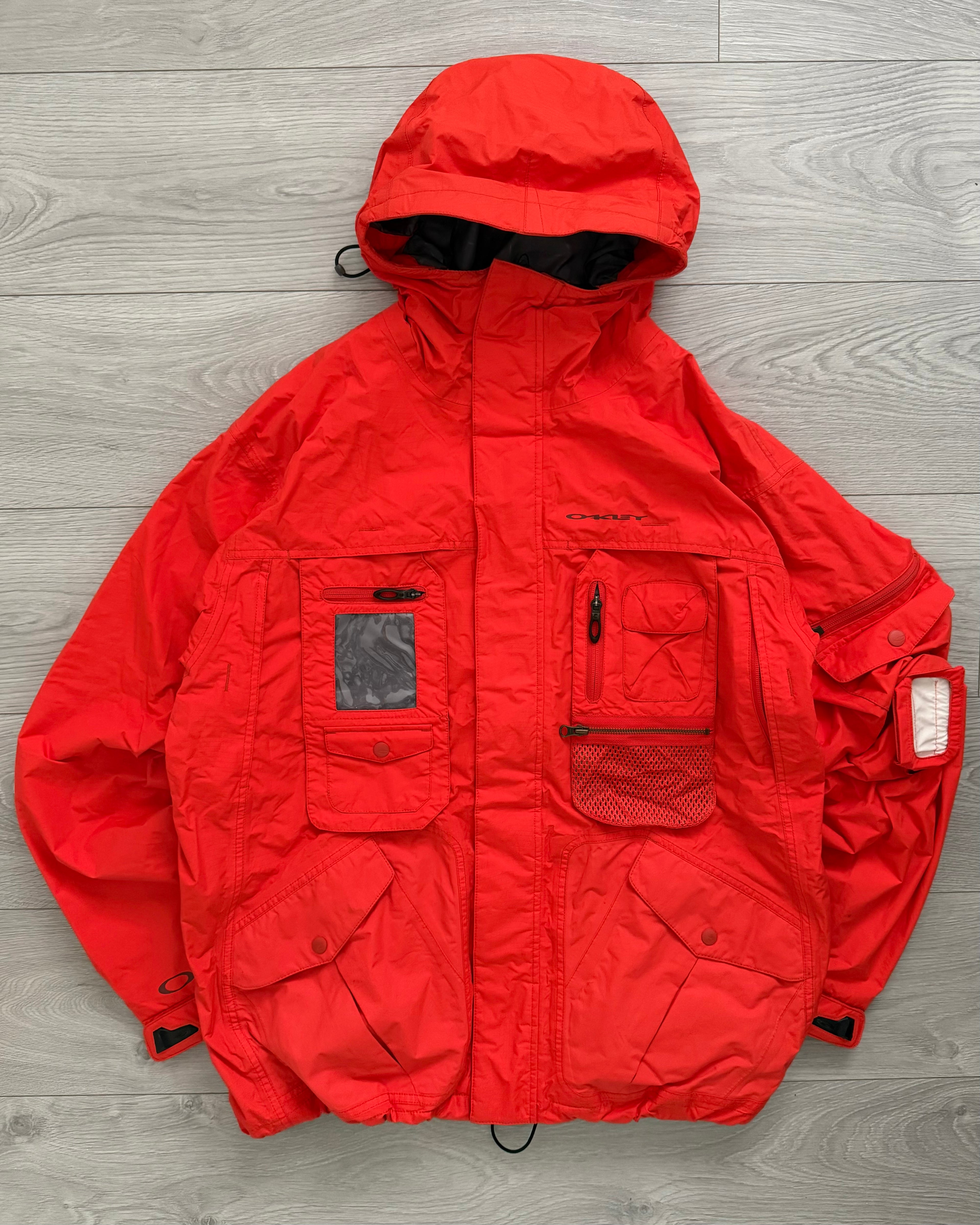 Oakley Road Fuel FW2006 Magnetic Pocket Vent Waterproof Jacket - Size L