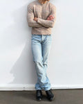 Helmut Lang 2003 Vintage Clean Broken Denim Jeans Classic Low Cut - Size 30