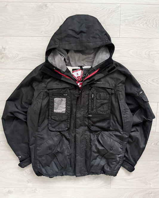 Oakley Road Fuel 2006 Waterproof Magnetic Latch Pocket Jacket - Size L