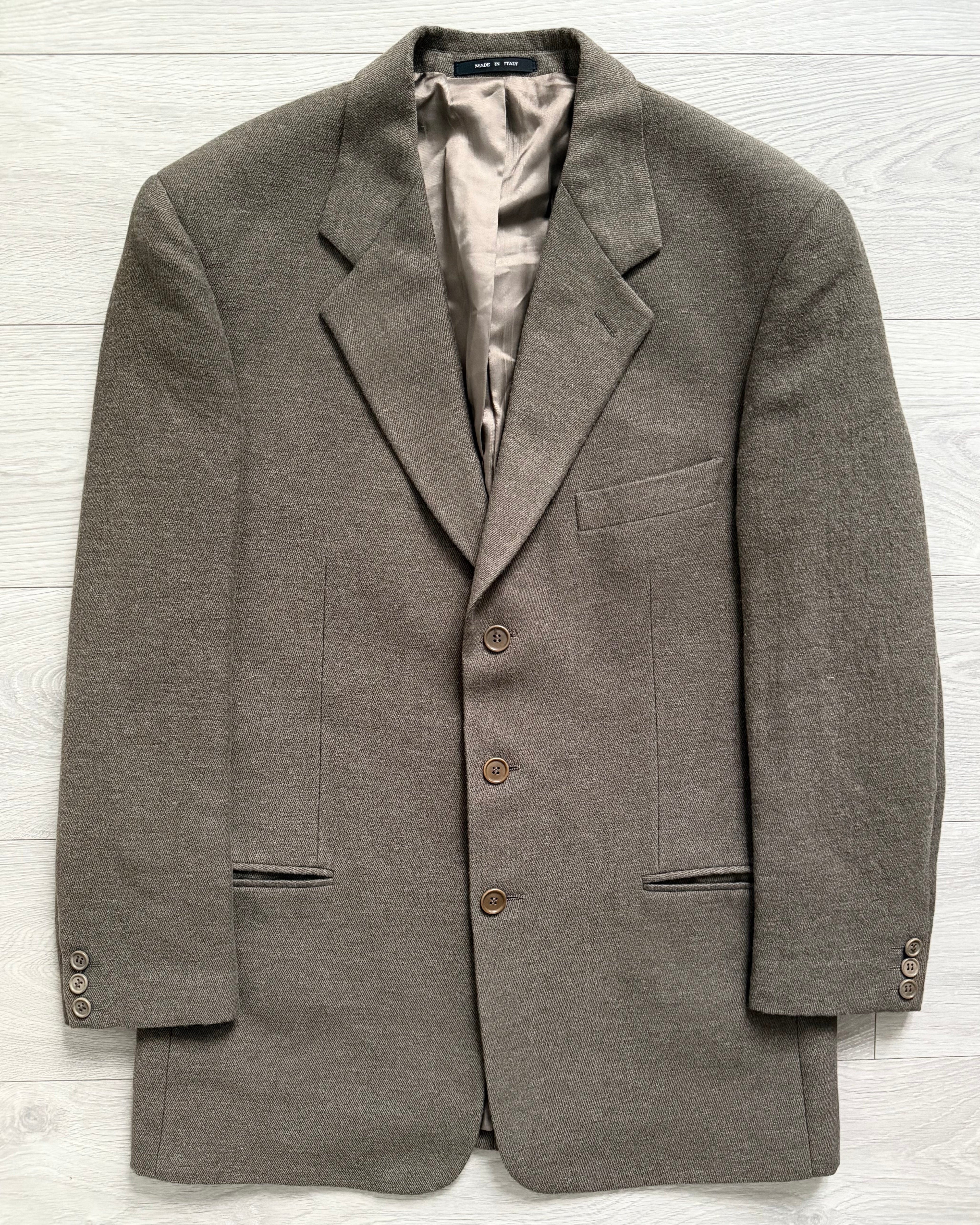 Emporio Armani 1990s Wool 3B Jacket - Size XL