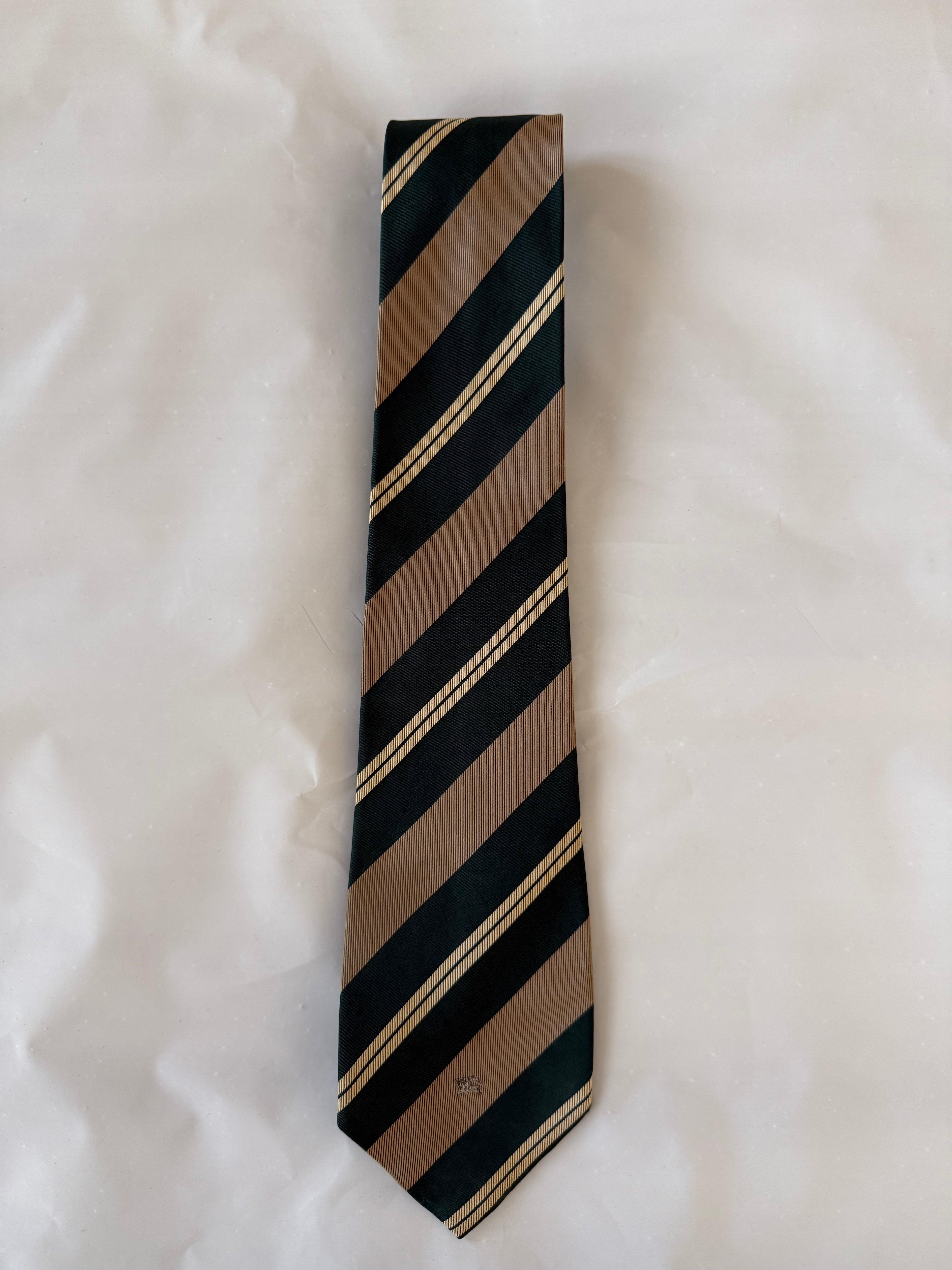 Burberry 1990s Silk Tie