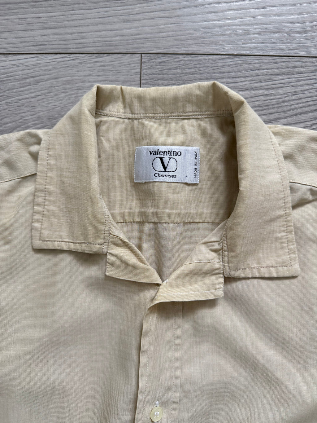 Valentino 1980s Cotton Shirt - Size S