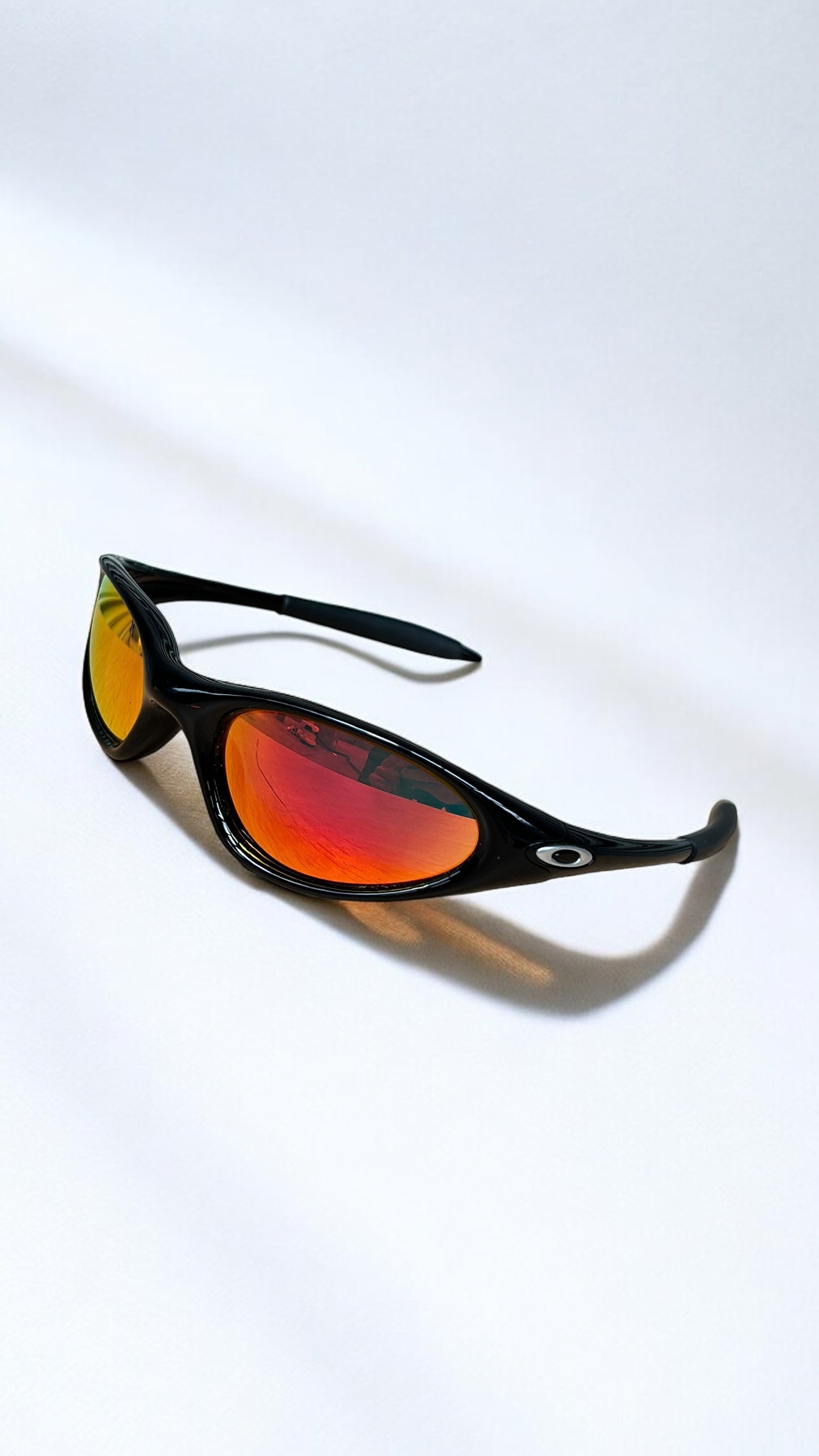 Oakley 1999 Minute Gen 2 Sunglasses in Black/Fire Iridium