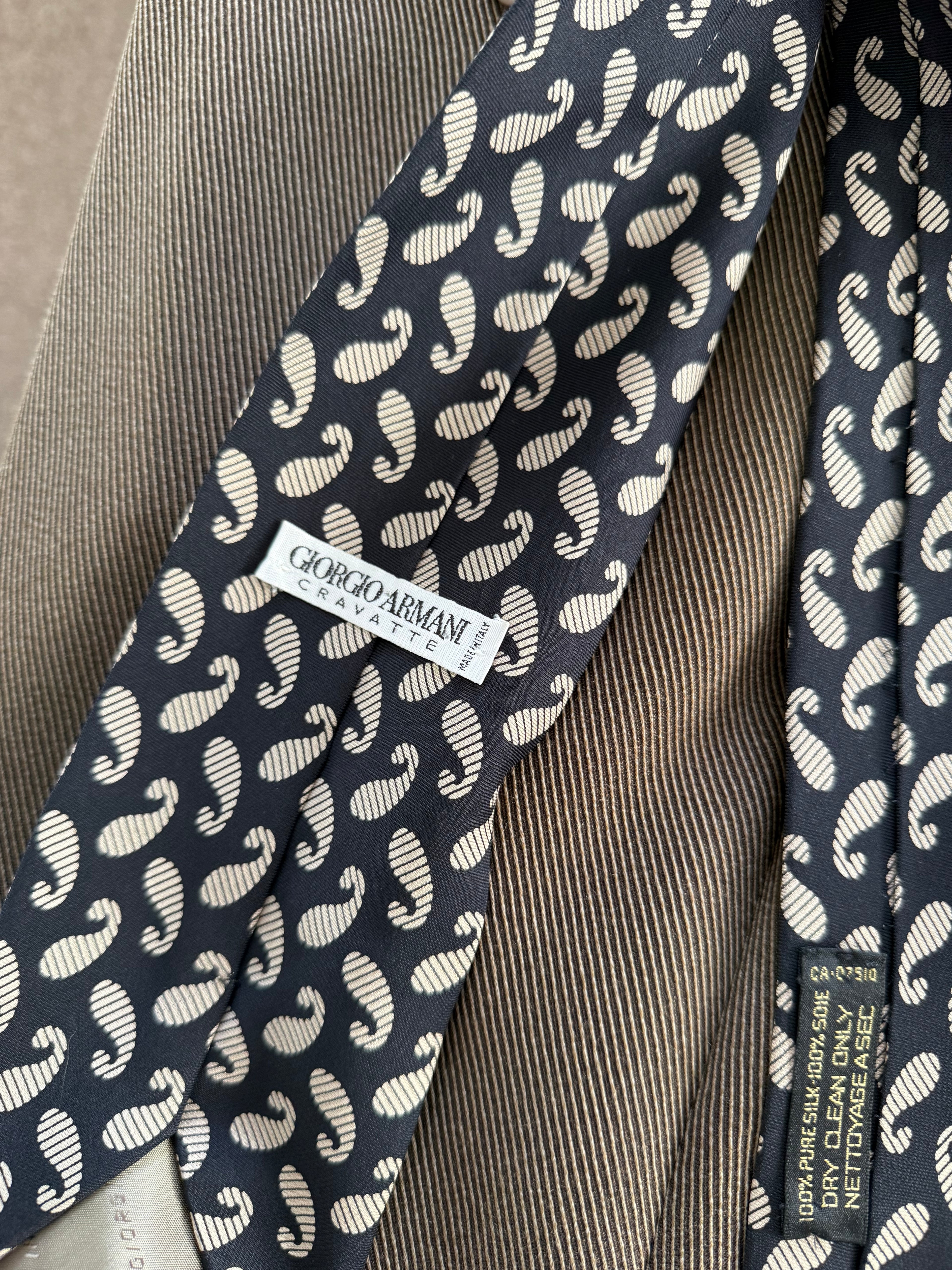 Giorgio Armani 1990s Silk Tie