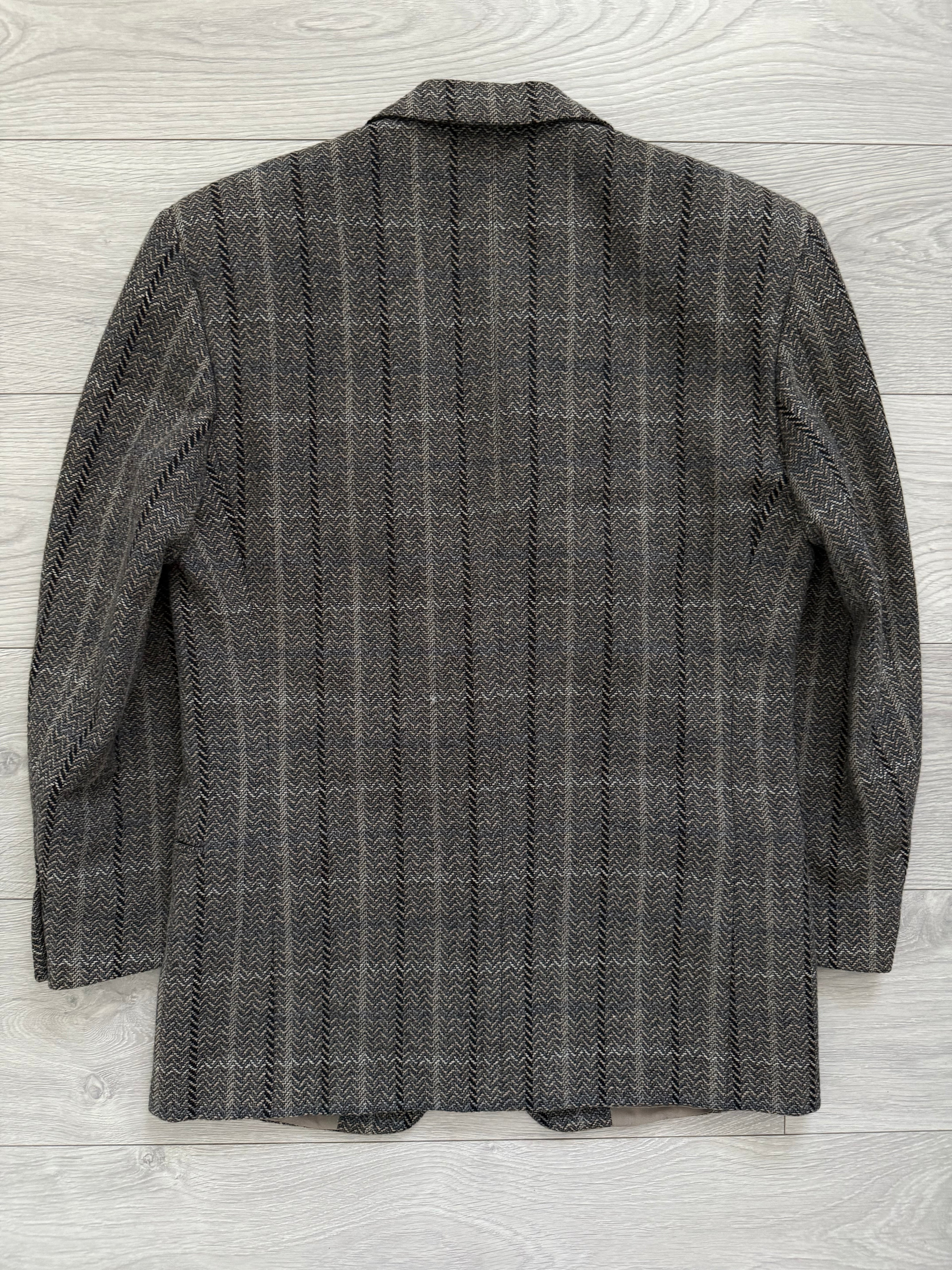 Giorgio Armani Black Label 1990s 2B Textured Sports Jacket Blazer - Size S