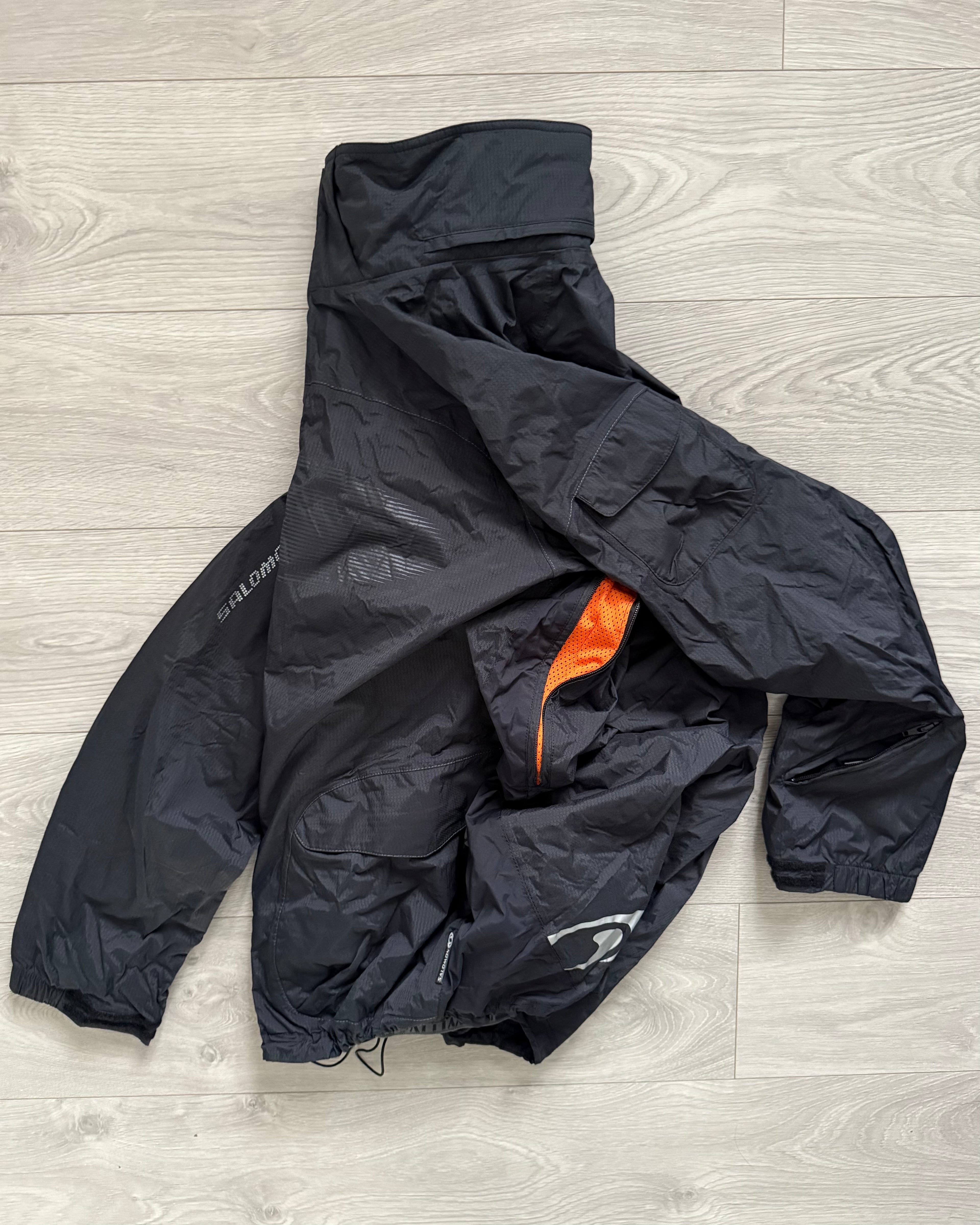 Salomon 2004 Waterproof Fleece Mapped Technical Jacket - Size XL