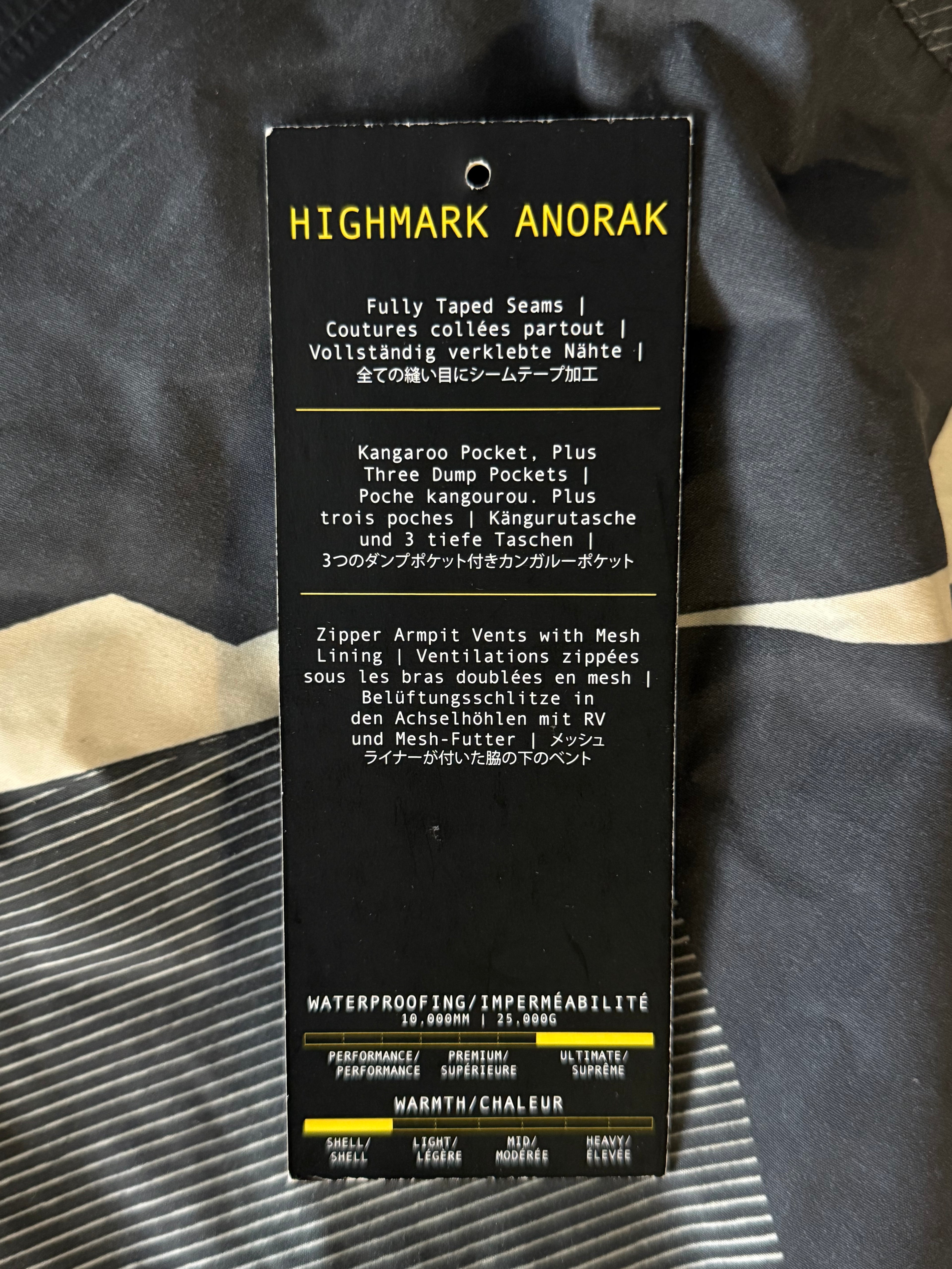 Burton Analog 00s Highmark Technical Waterproof Anorak - Size M