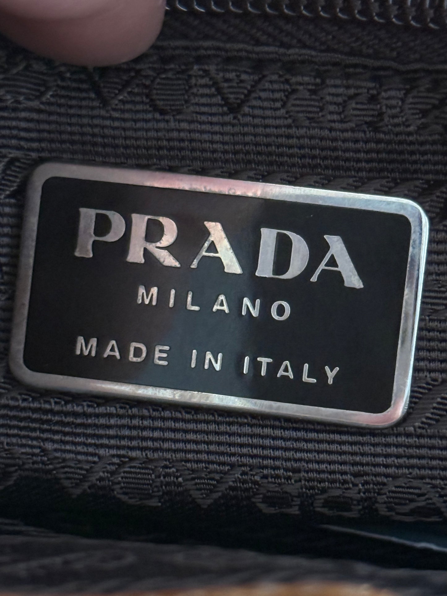 Prada 2001 Tracolla Crossbody Leather Bag