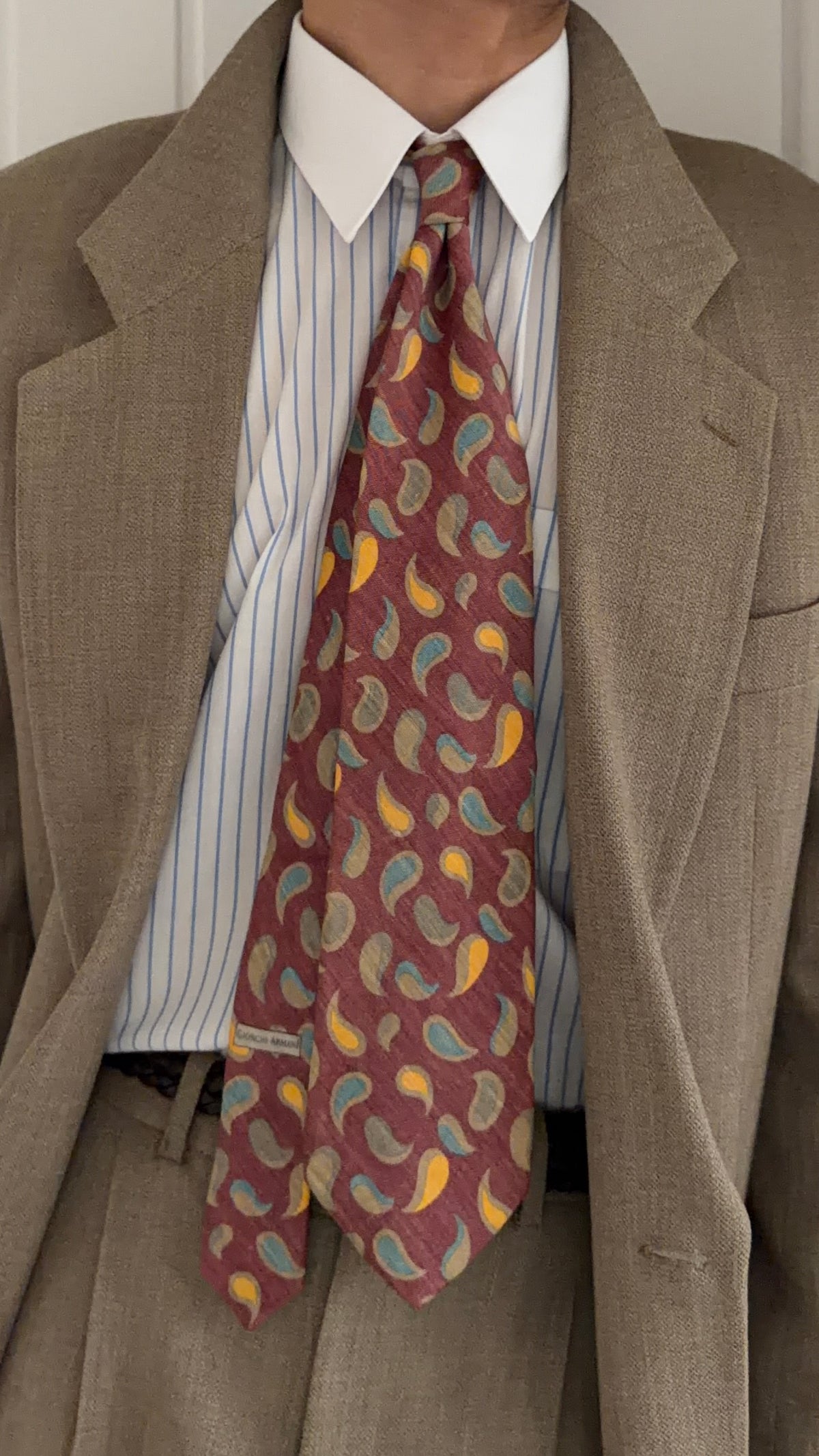 Giorgio Armani 1990s Silk Tie