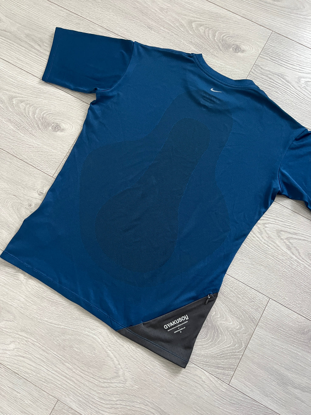 Nike Gyakusou SS14' Dri-Fit Sweat Map Technical T-Shirt Blue - Size S