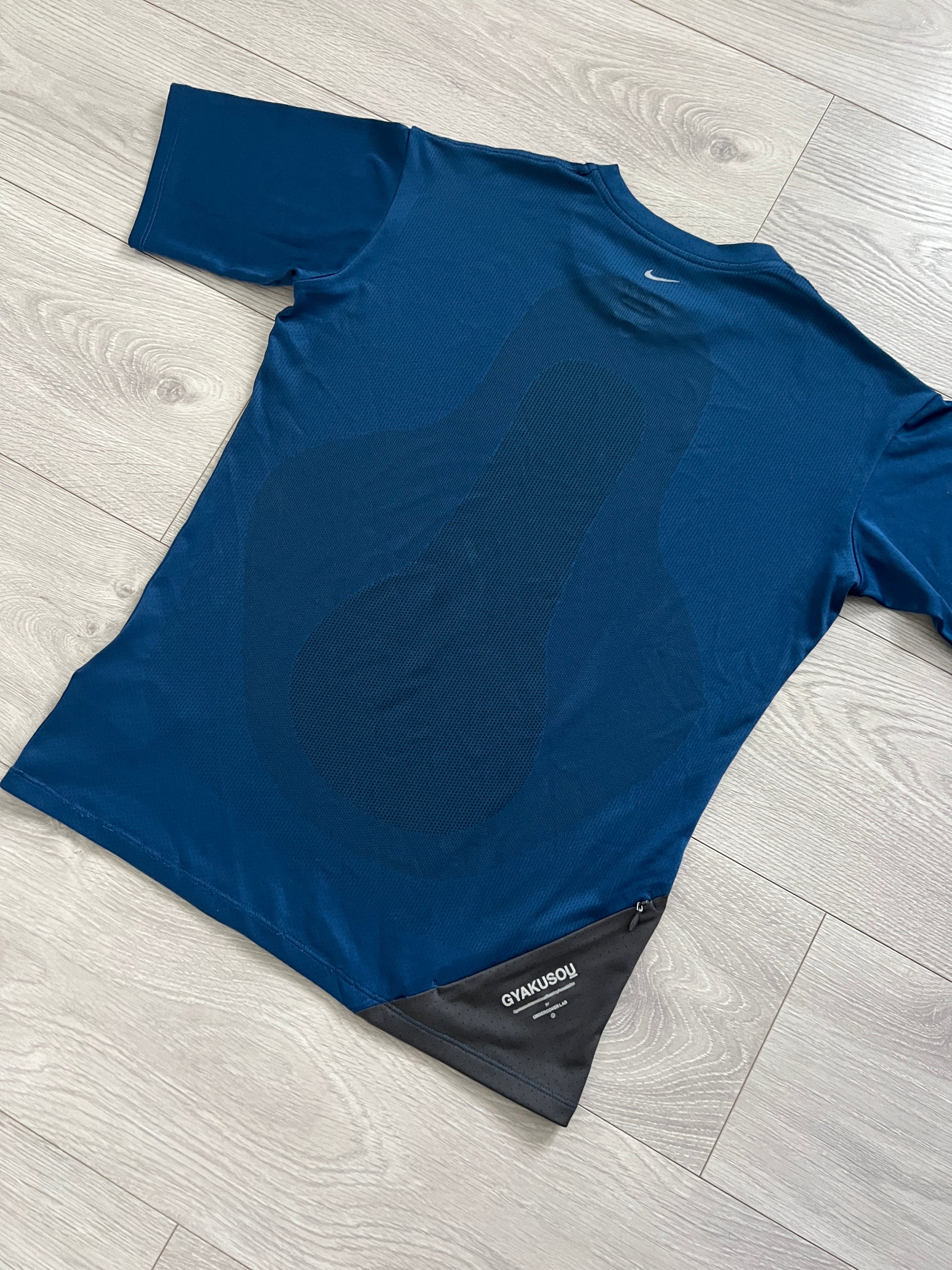 Nike Gyakusou SS14' Dri-Fit Sweat Map Technical T-Shirt Blue - Size S