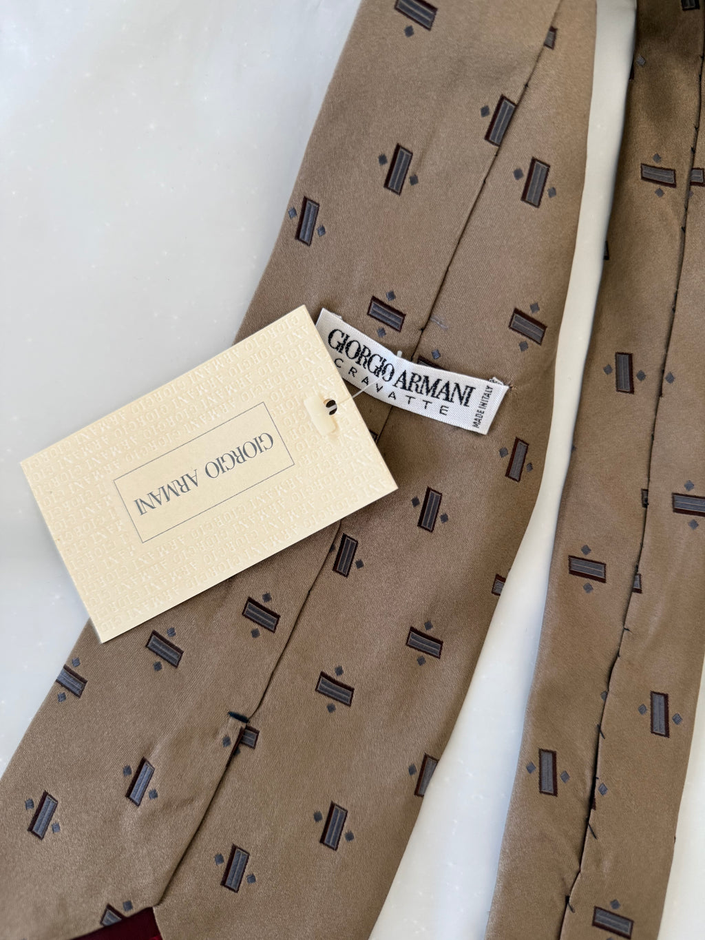Giorgio Armani 1990s Silk Tie