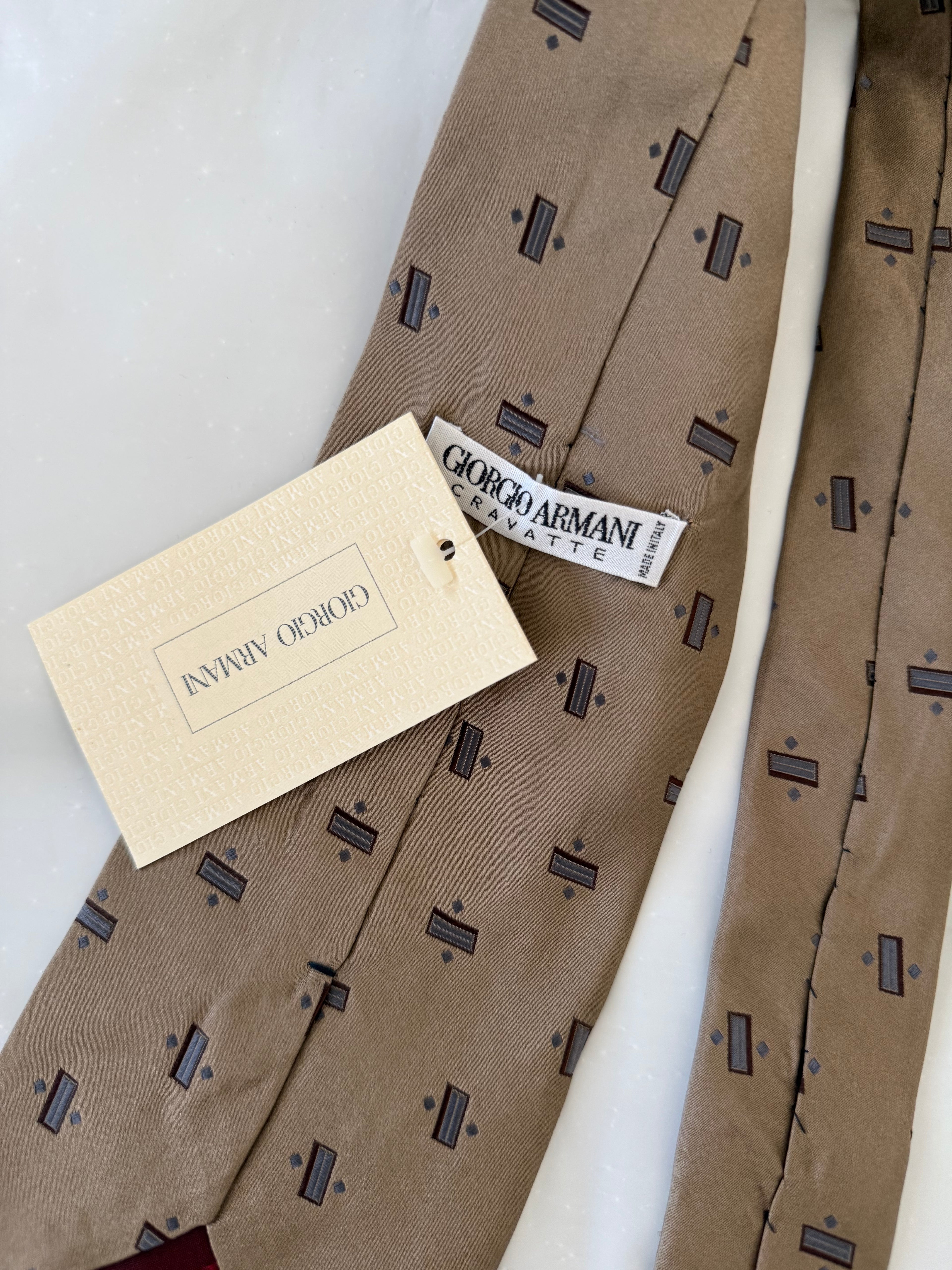 Giorgio Armani 1990s Silk Tie
