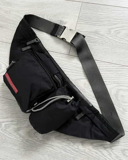 Prada Sport 00s Utility Waist/Crossbody Tech Bag