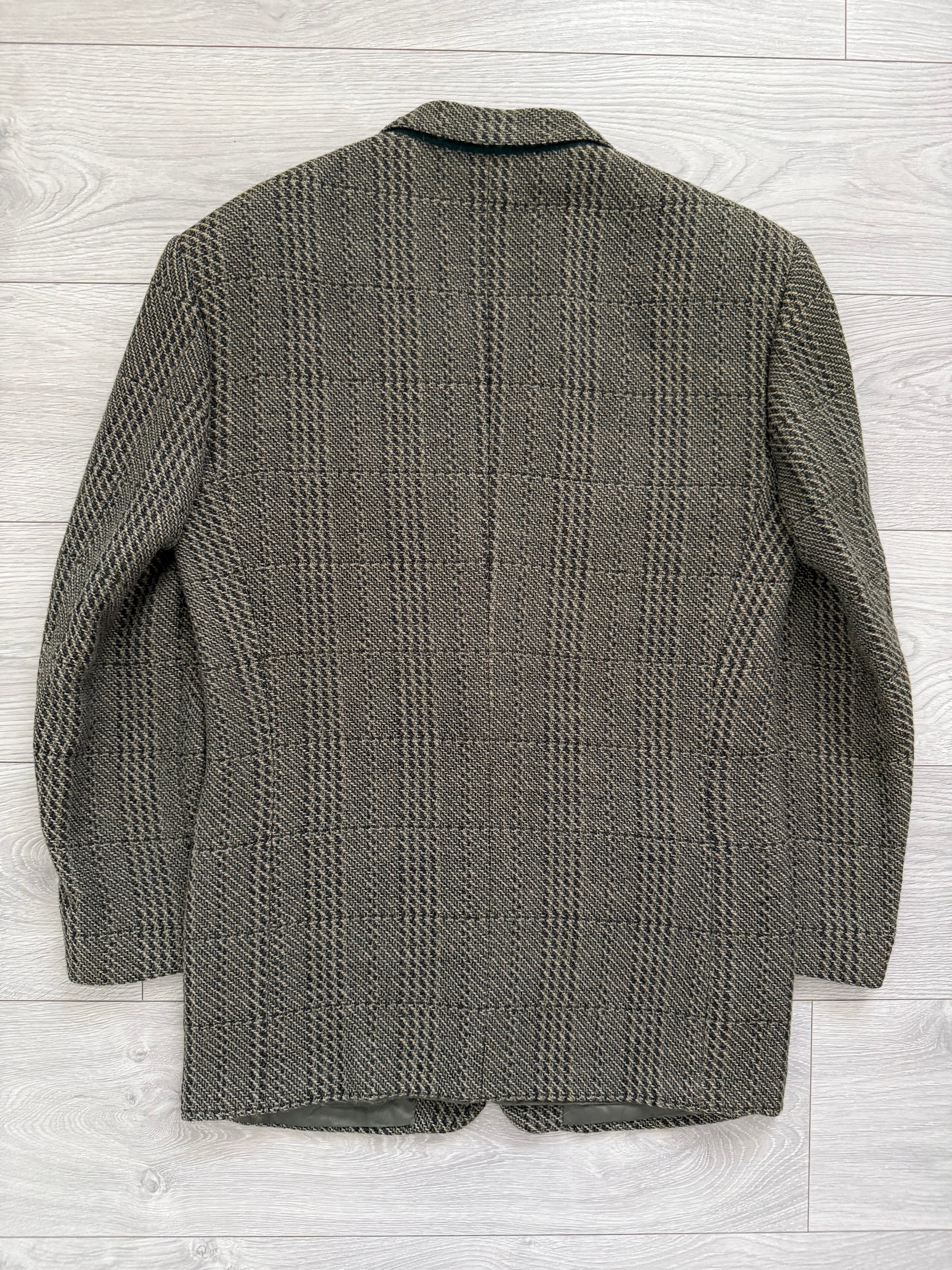 Giorgio Armani 1980s 2B Textured Wool Sports Jacket Blazer - Size S