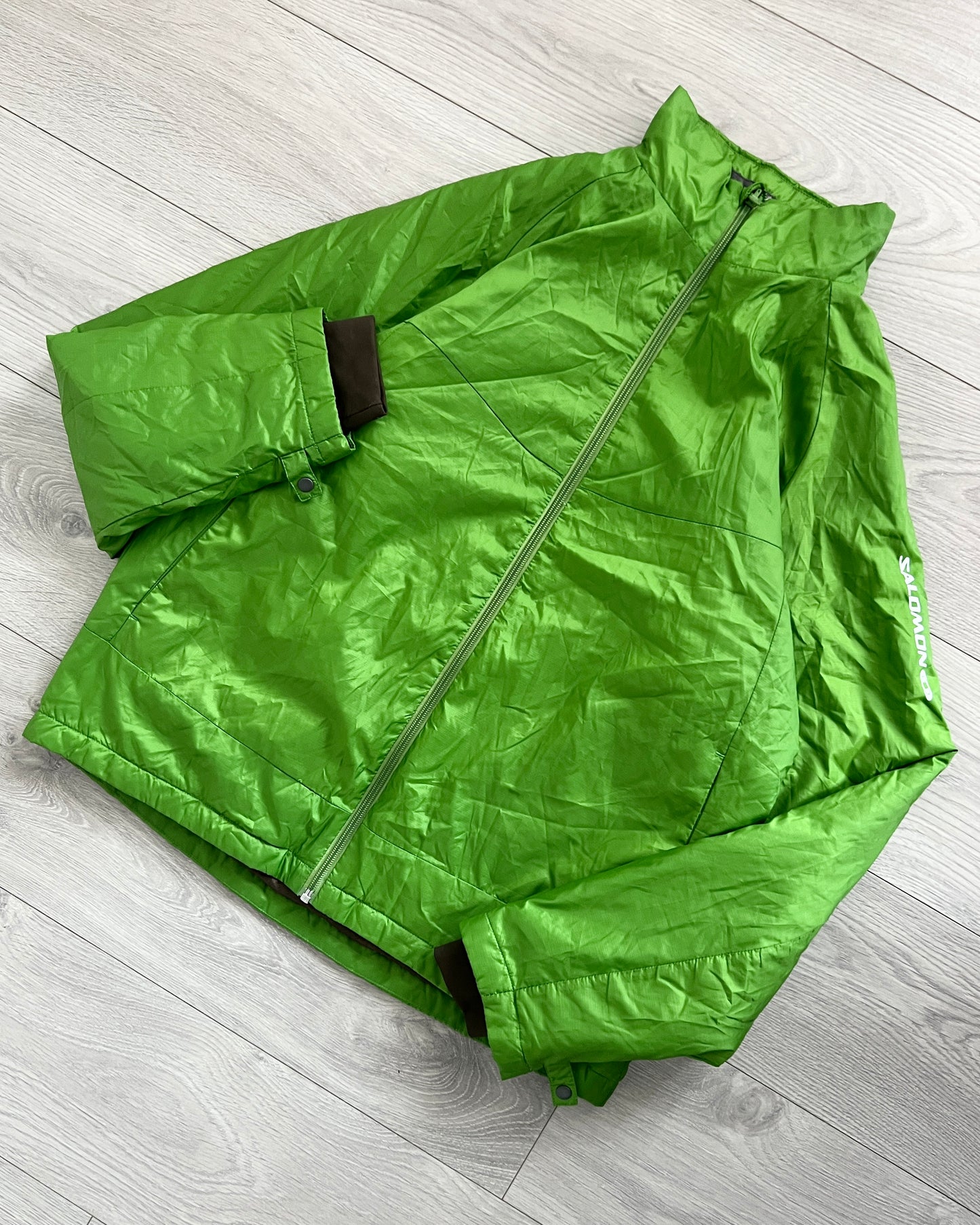 Salomon 00s Primaloft Insulated Padded Nylon Jacket - Size L