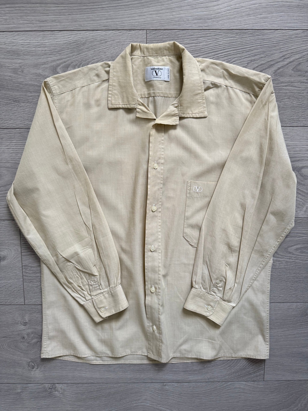 Valentino 1980s Cotton Shirt - Size S