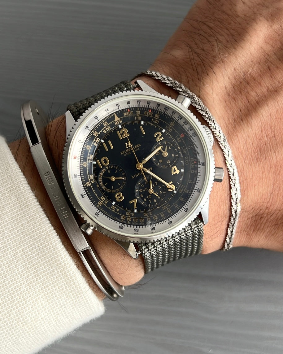Helmut Lang 2004 Chronograph Watch Vintage