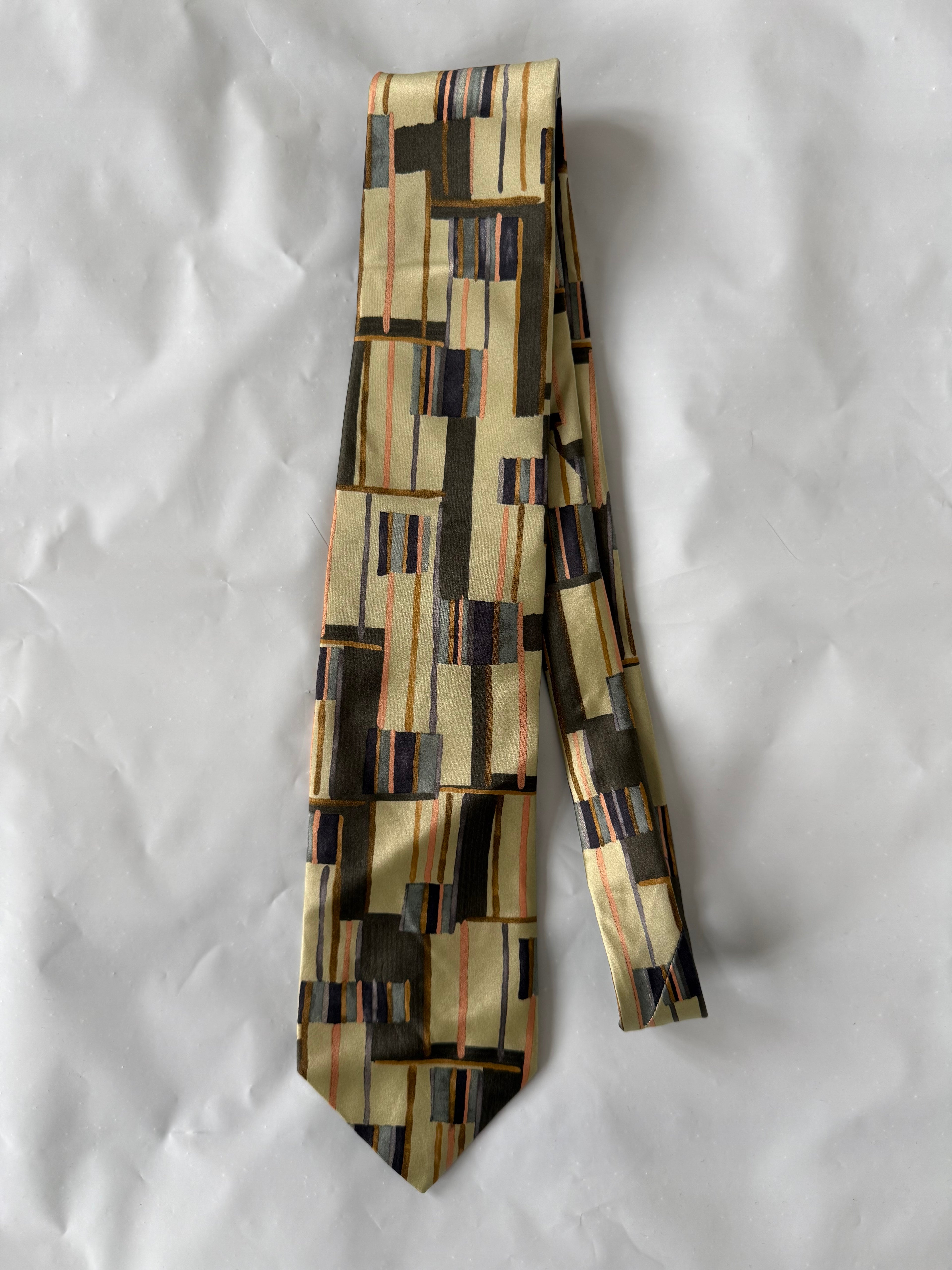 Balmain 1990s Silk Tie