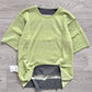 Jil Sander by Raf Simons 00s Reversible Double-Layered T-Shirt - Size S