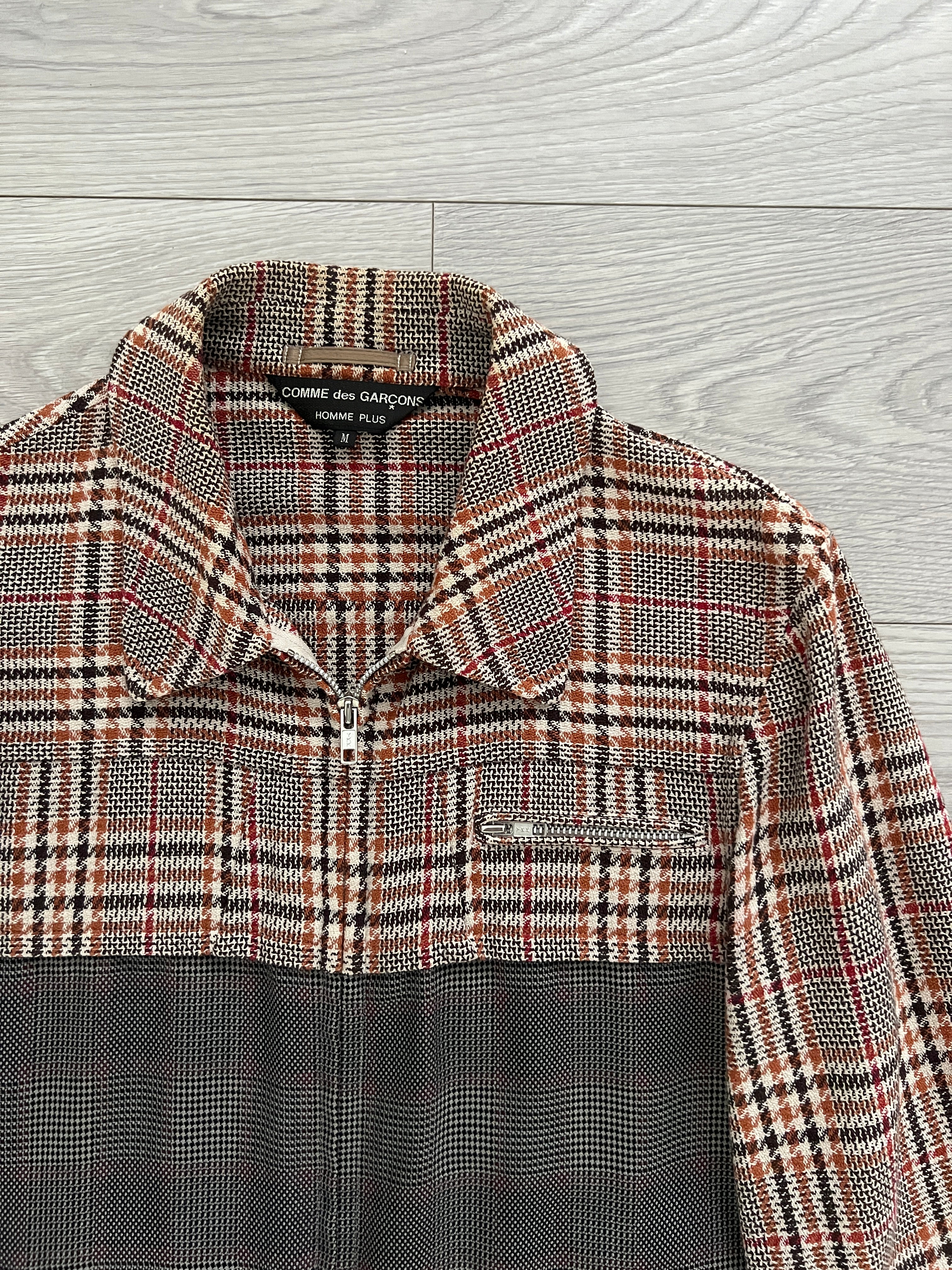 Comme Des Garcons Homme Plus AW2001 Check Jacket - Size S