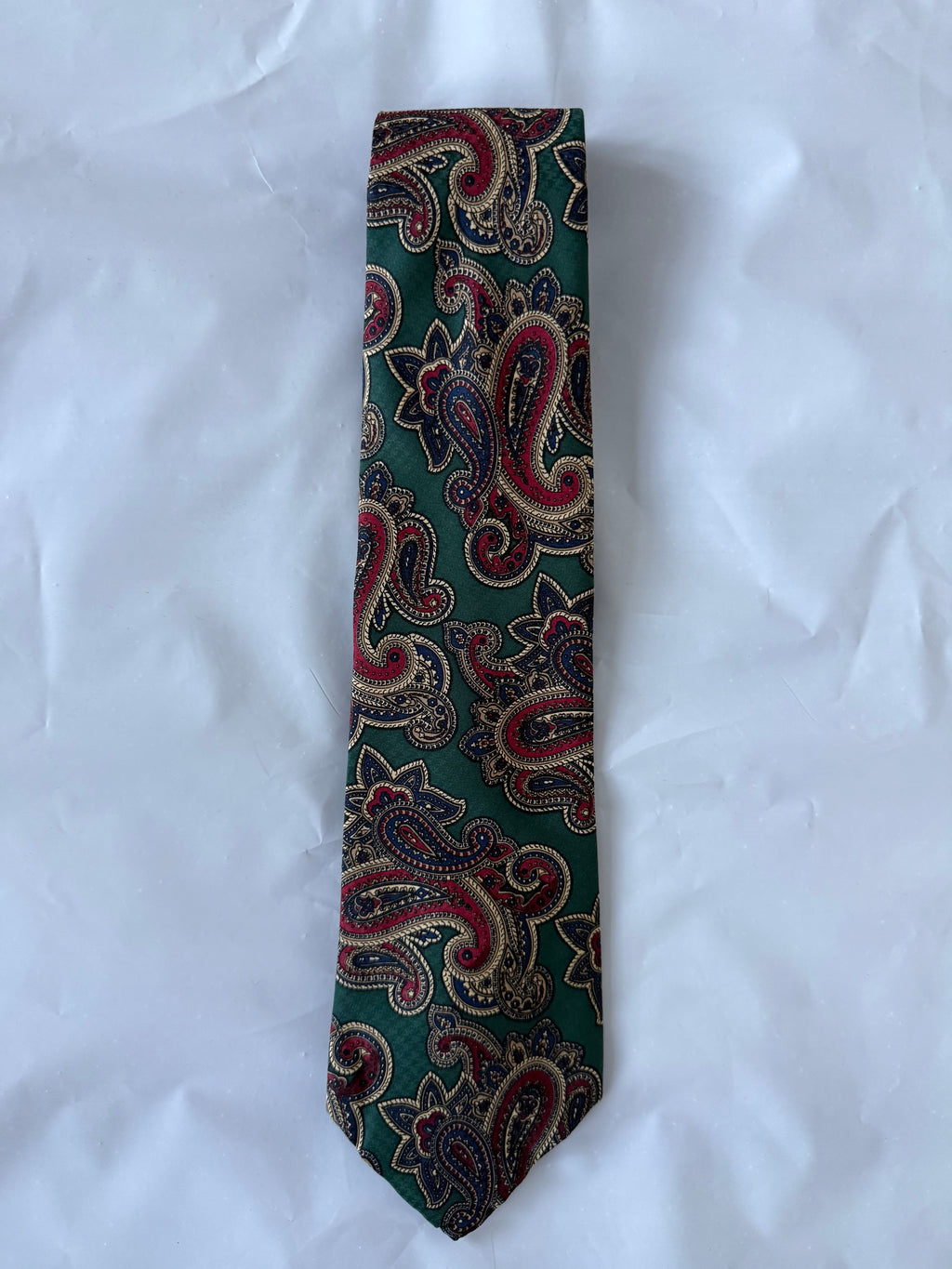 Giorgio Armani 1980s Silk Tie With Box