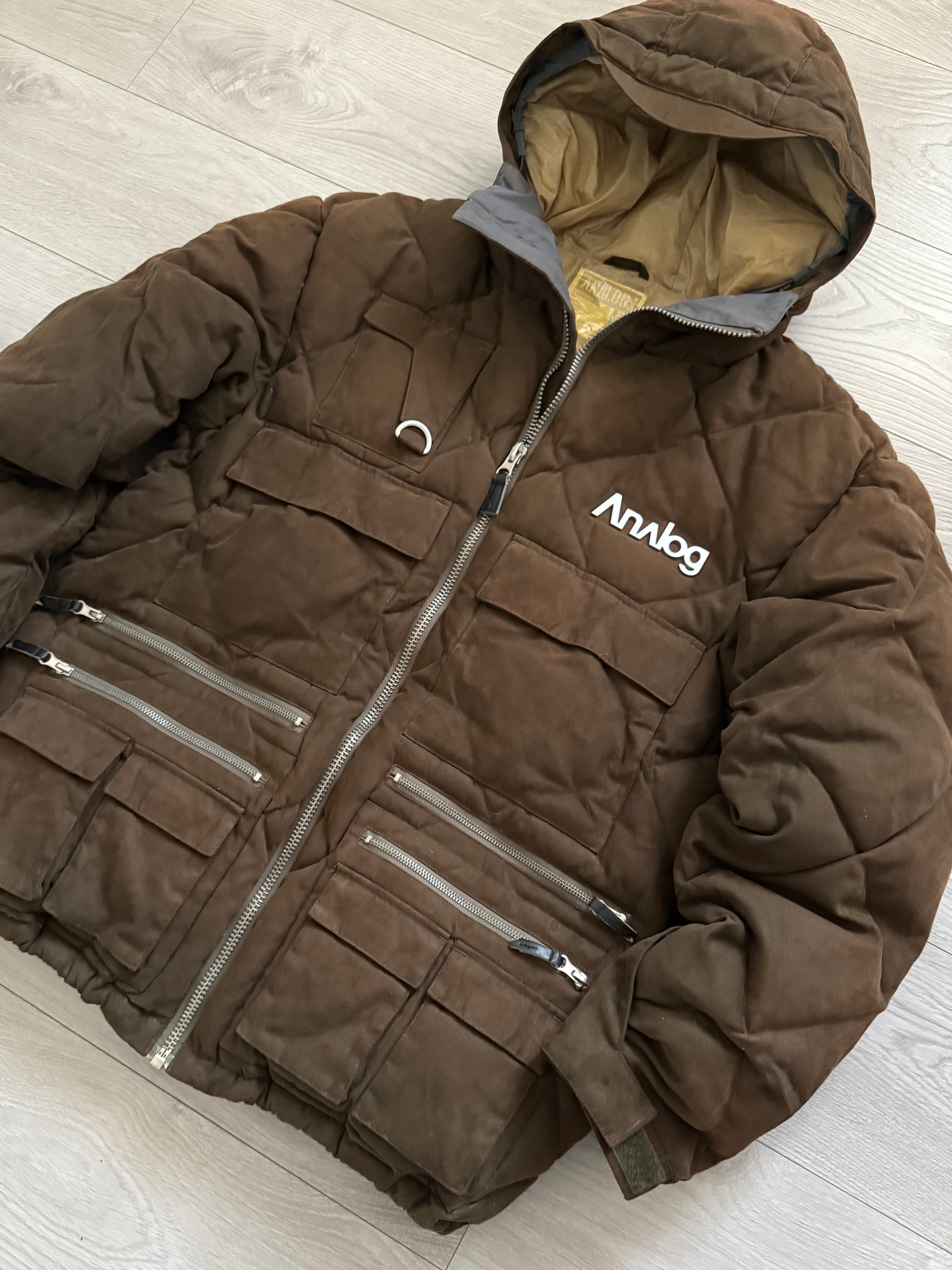 Burton Analog 2004 Down Filled Tactical Puffer Jacket - Size L