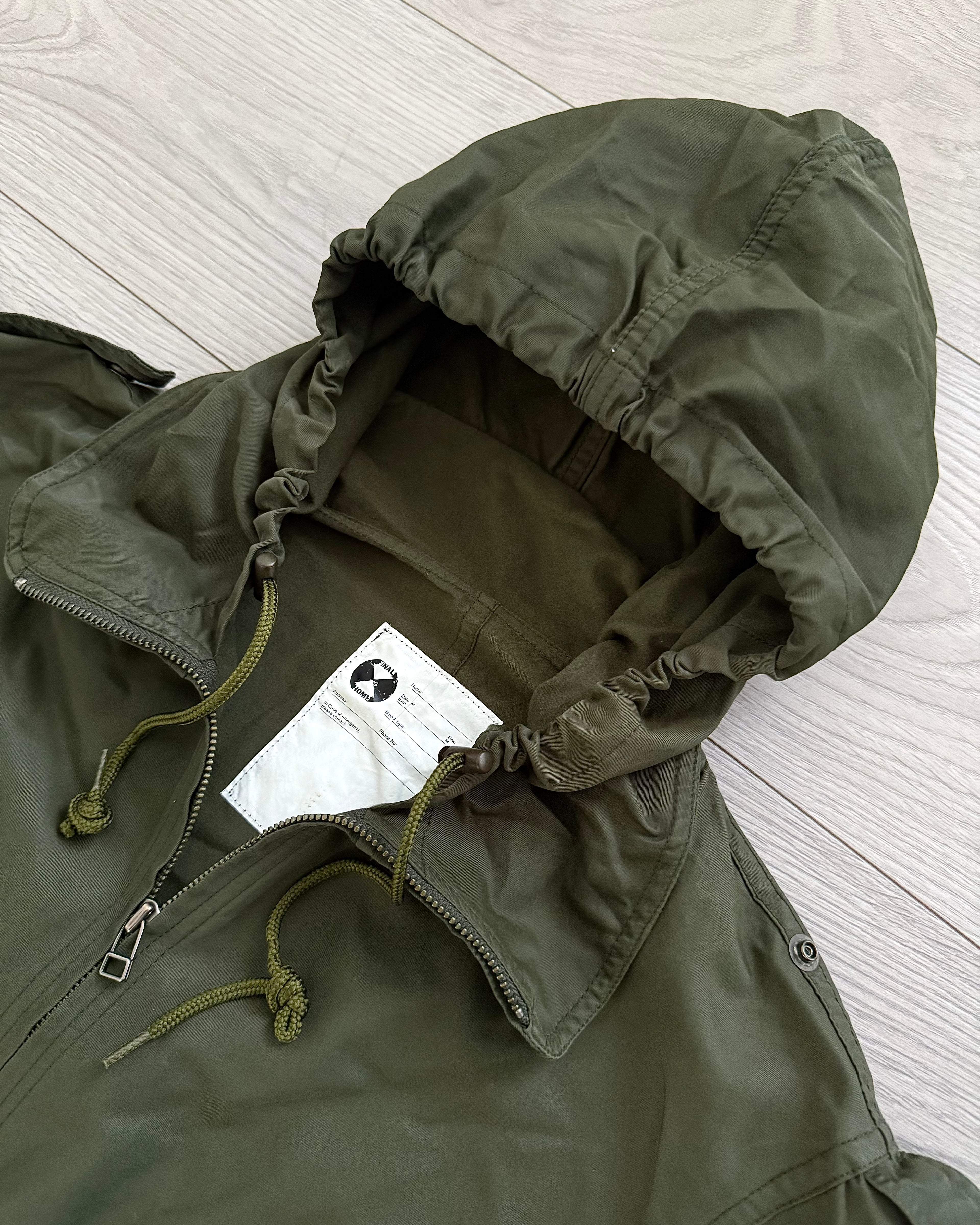 Final Home 2002 Technical Reworked Military Jacket - Size S