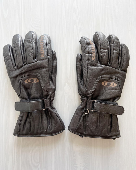 Salomon Primaloft Insulated Leather Gloves