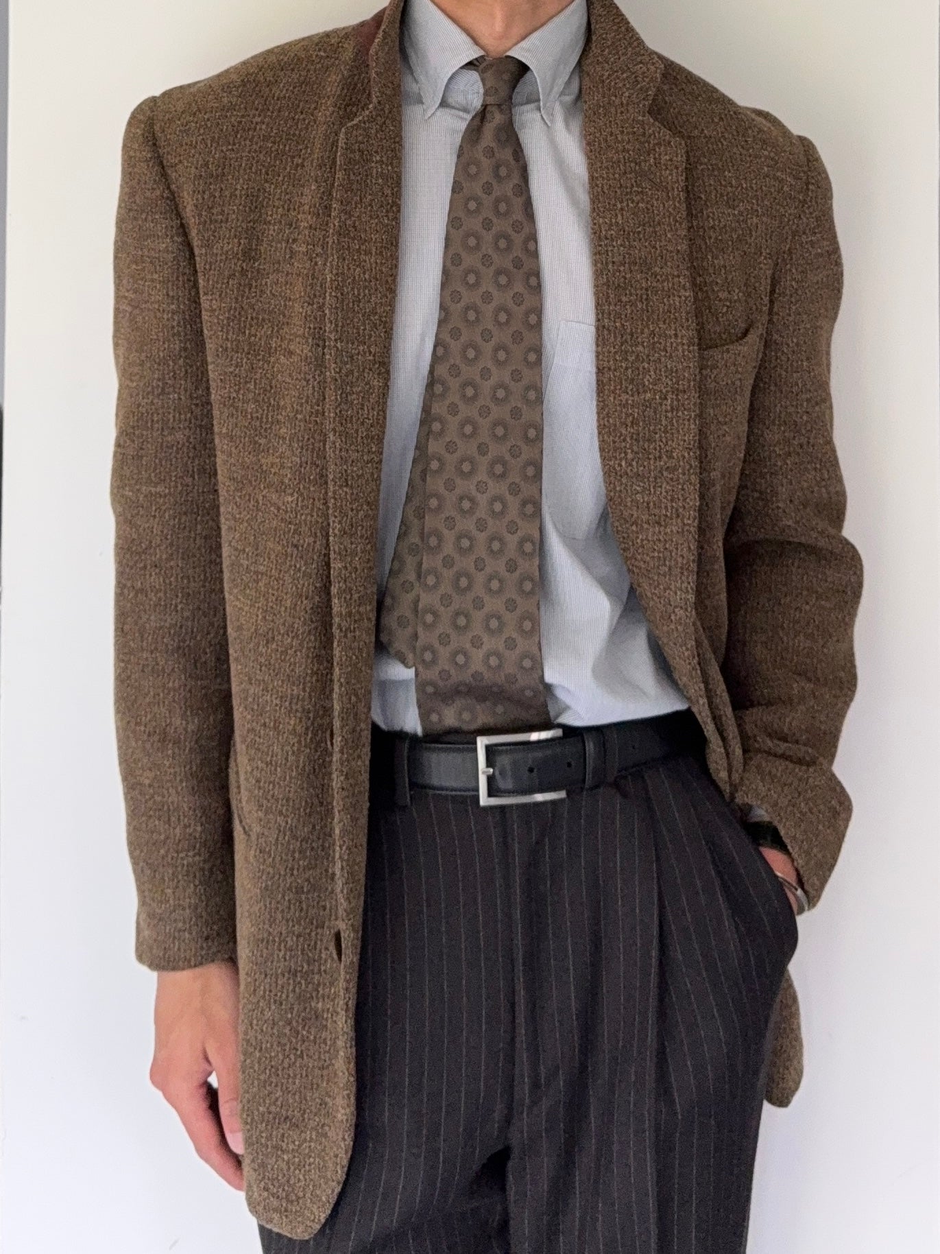 Emporio Armani 1991 Wool Blend Sports Blazer Jacket - Size M