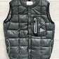 And Wander Pertex Quantum Square Stitch Snap Puffer Vest - Size S