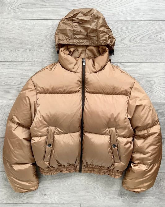 Prada Mainline 00s Goose Down Nylon Puffer Jacket - Size S