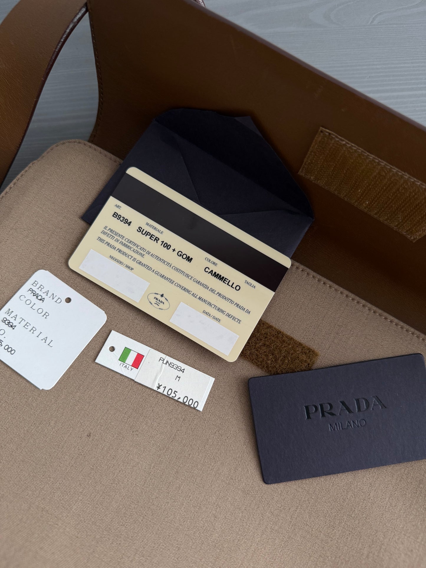 Prada 2001 Tracolla Crossbody Leather Bag