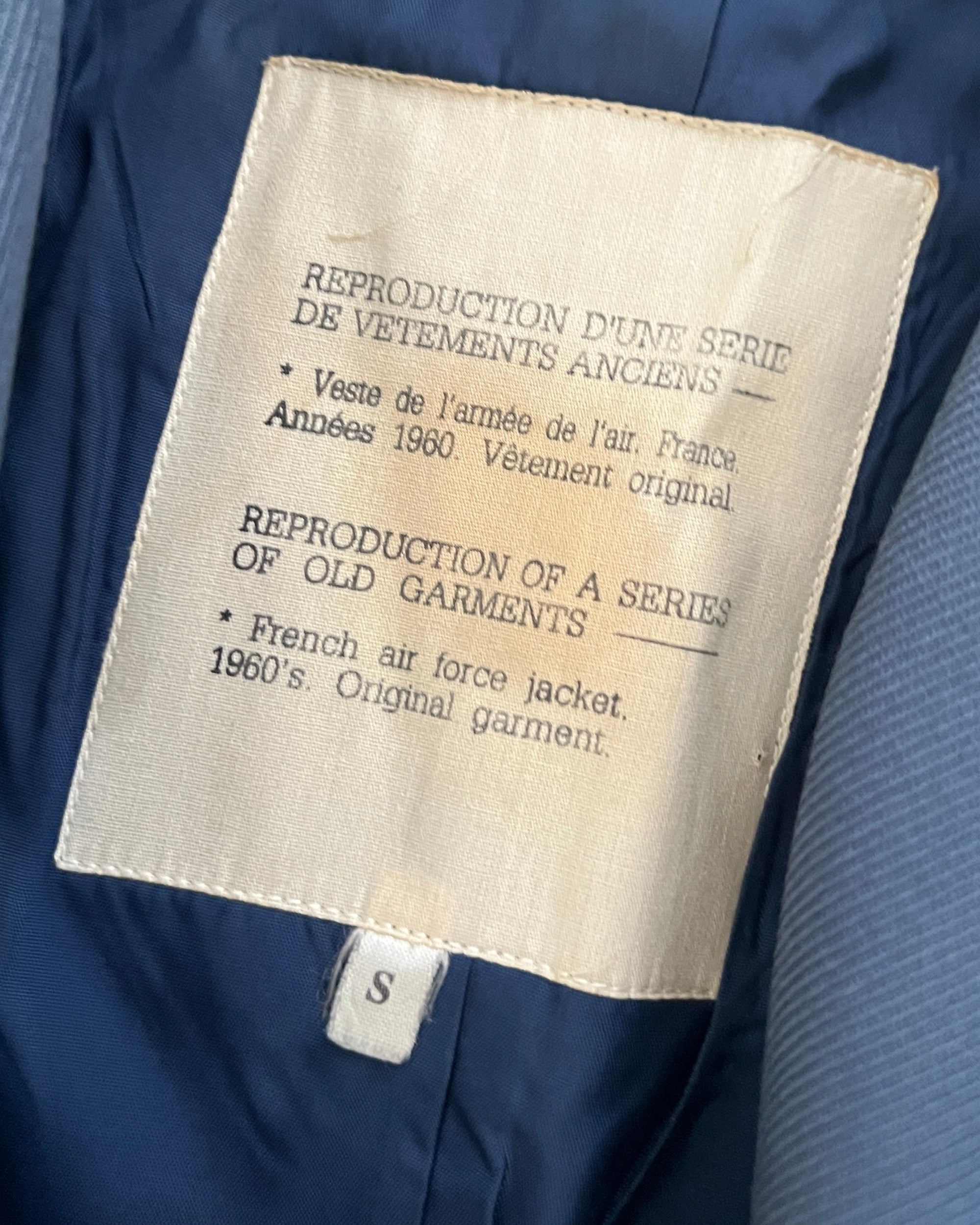 Maison Martin Margiela SS1995 Original ‘Replica’ Tag Military Jacket - Size S