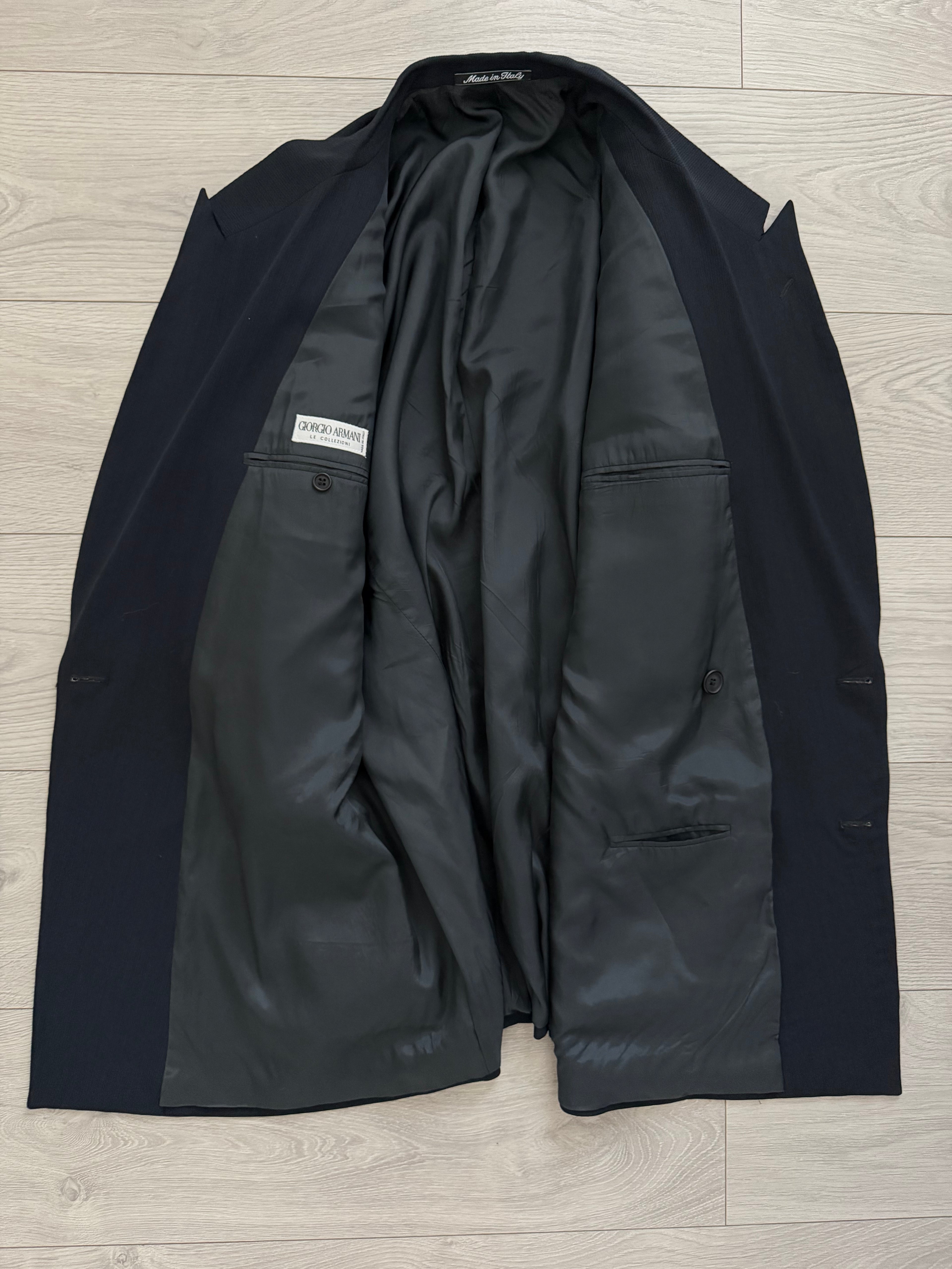 Giorgio Armani 1980s Peaked Lapel Double Breasted Sport Jacket Blazer - Size XL