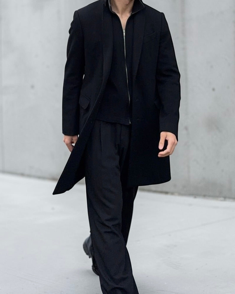 Armani 2007 Cashmere Wool Overcoat - Size M