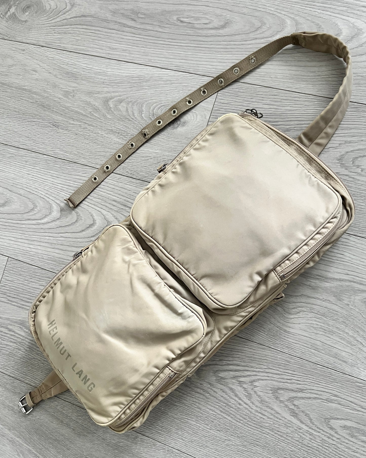 Helmut Lang 1990s Nylon Cargo Crossbody Bag