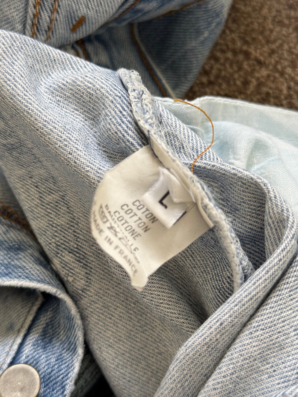 Maison Martin Margiela Artisanal Line (0)(10) AW1999 Re-Worked Panelled Denim Jeans - Size 32" Waist