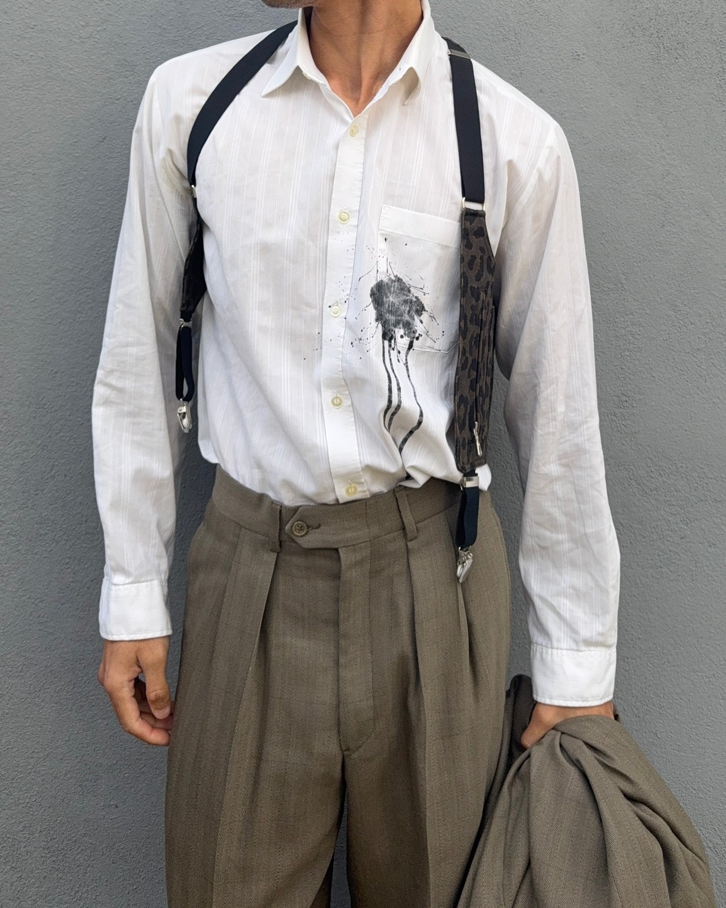 Dries Van Noten SS2016 Runway Holster Suspenders