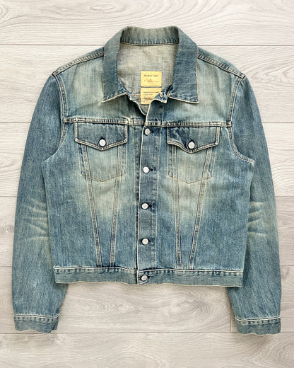 Helmut Lang SS2003 Vintage Sanded Denim Jacket - Size L